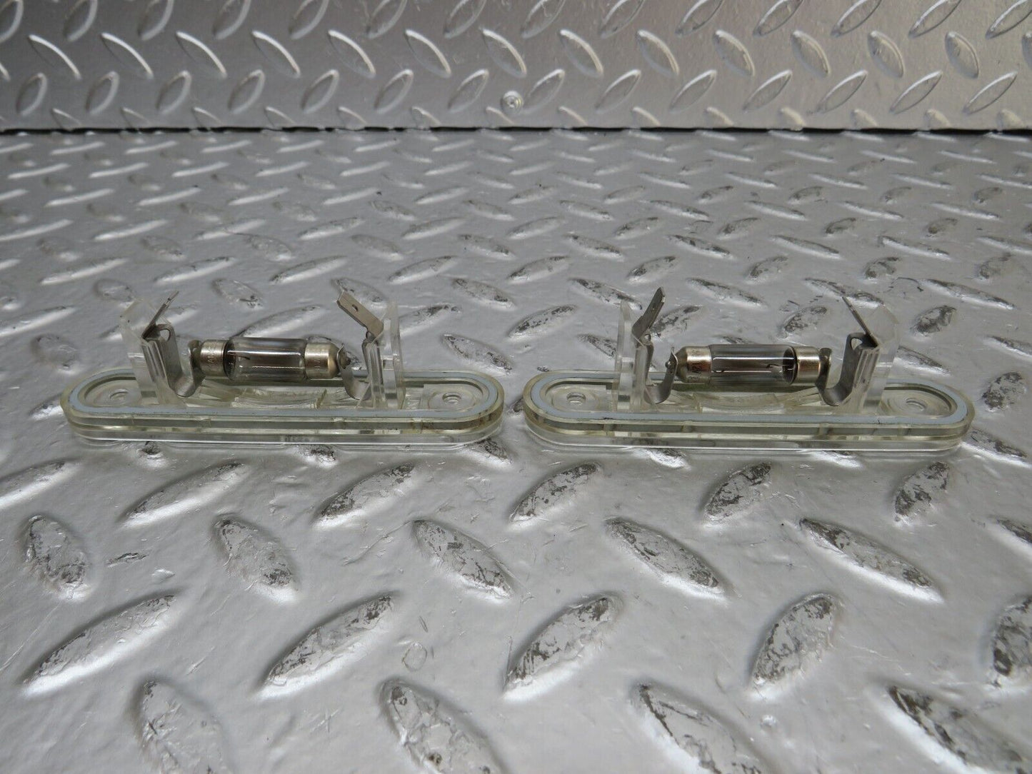 26391 Mercedes-Benz C124 220CE number Plate Light Pair 1248200256