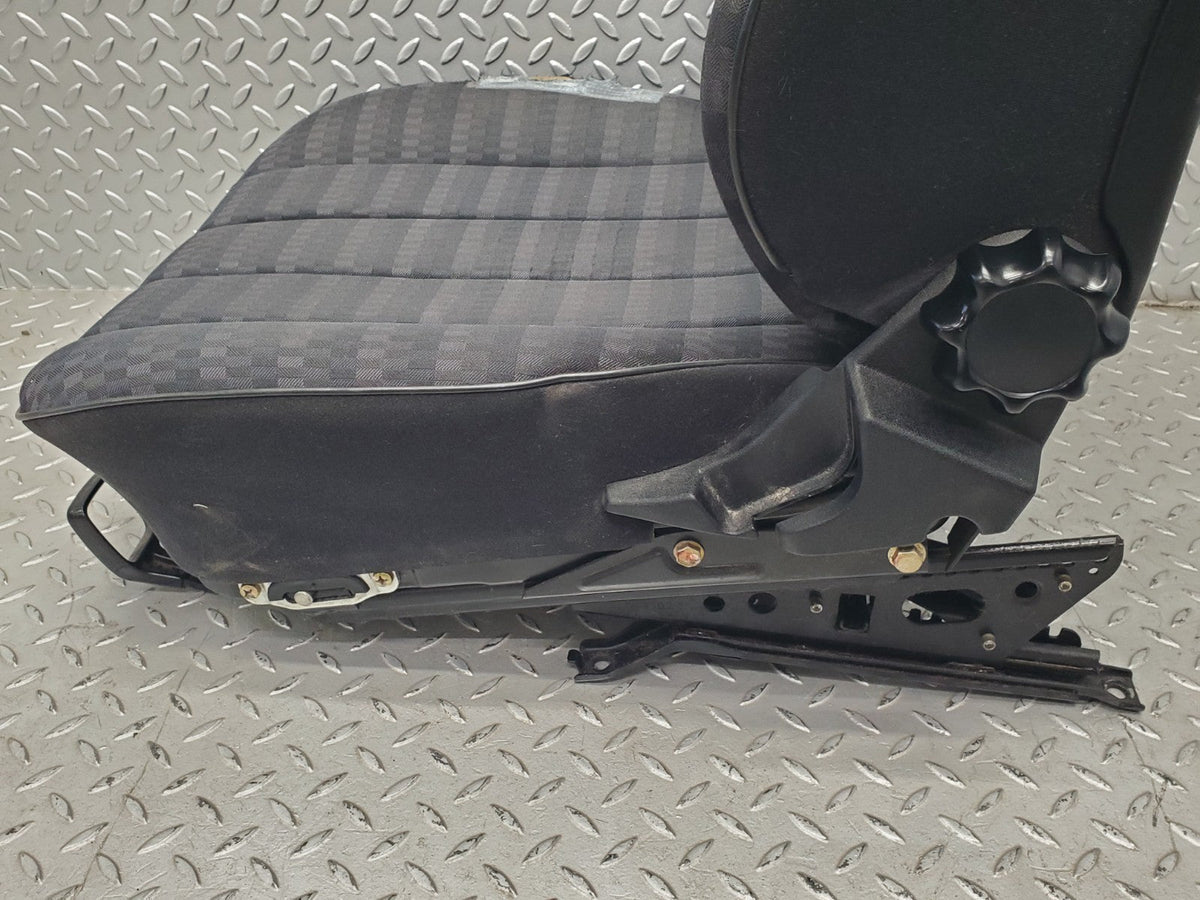 W201 Baby Benz front right driver seat black used OEM