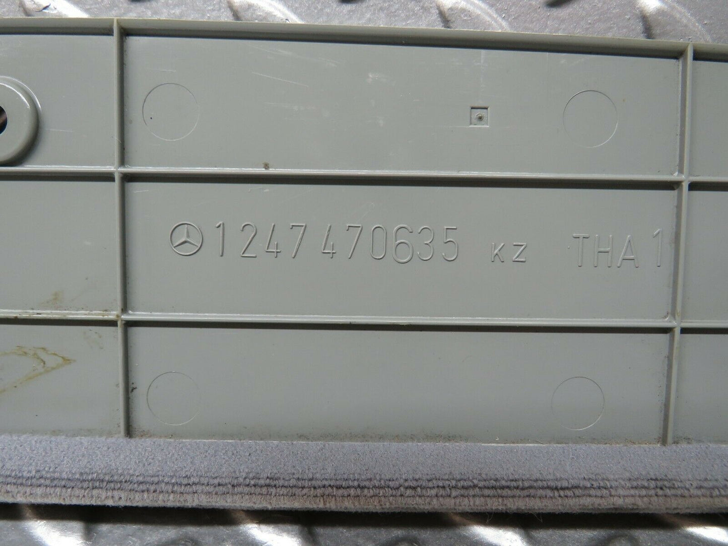 24240 Mercedes-Benz S124 220TE Wagon Tailgate Cover Panel Grey 1247470635