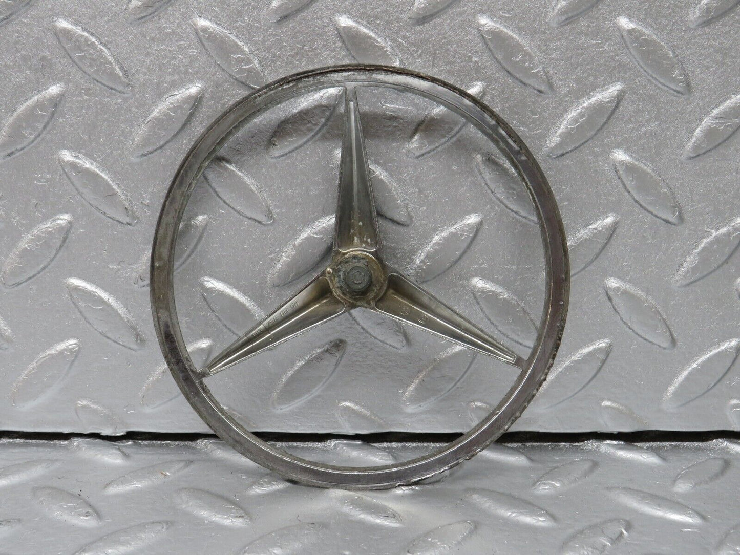 40320 Mercedes-Benz W110 230 Trunk Lid Badge Emblem 1107580058