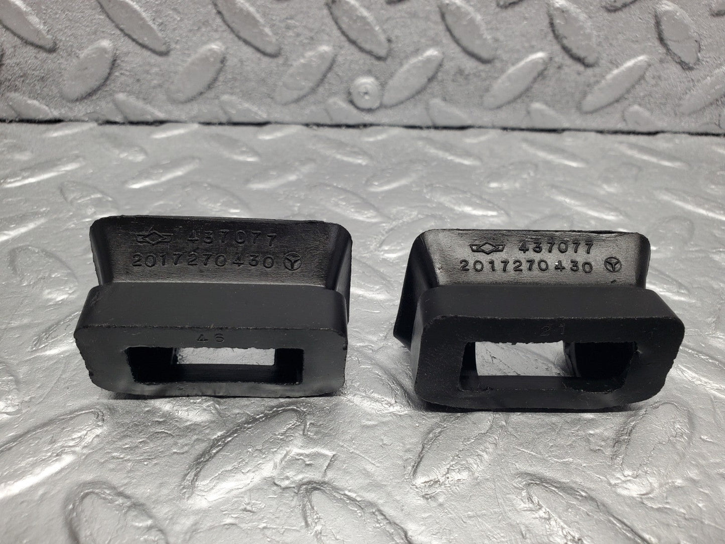 W201 Baby Benz door check strap rubber seal used OEM