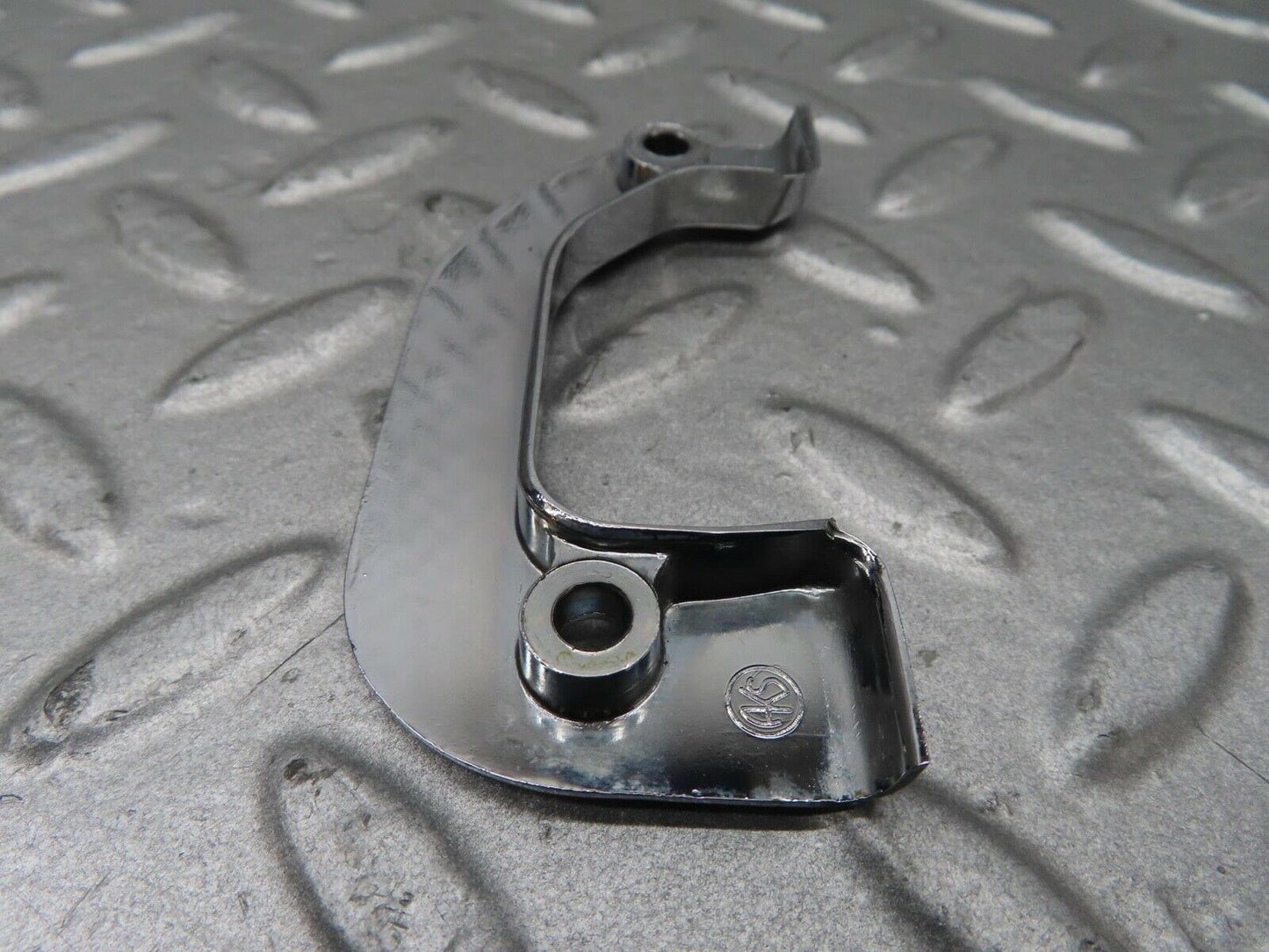 14453 Mercedes-Benz W116 350SE Left Interior Chrome Door Latch Trim