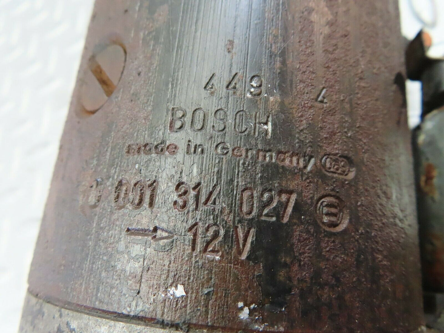 7792 Mercedes-Benz S123 230TE Wagon Starter Motor Bosch 0001314027