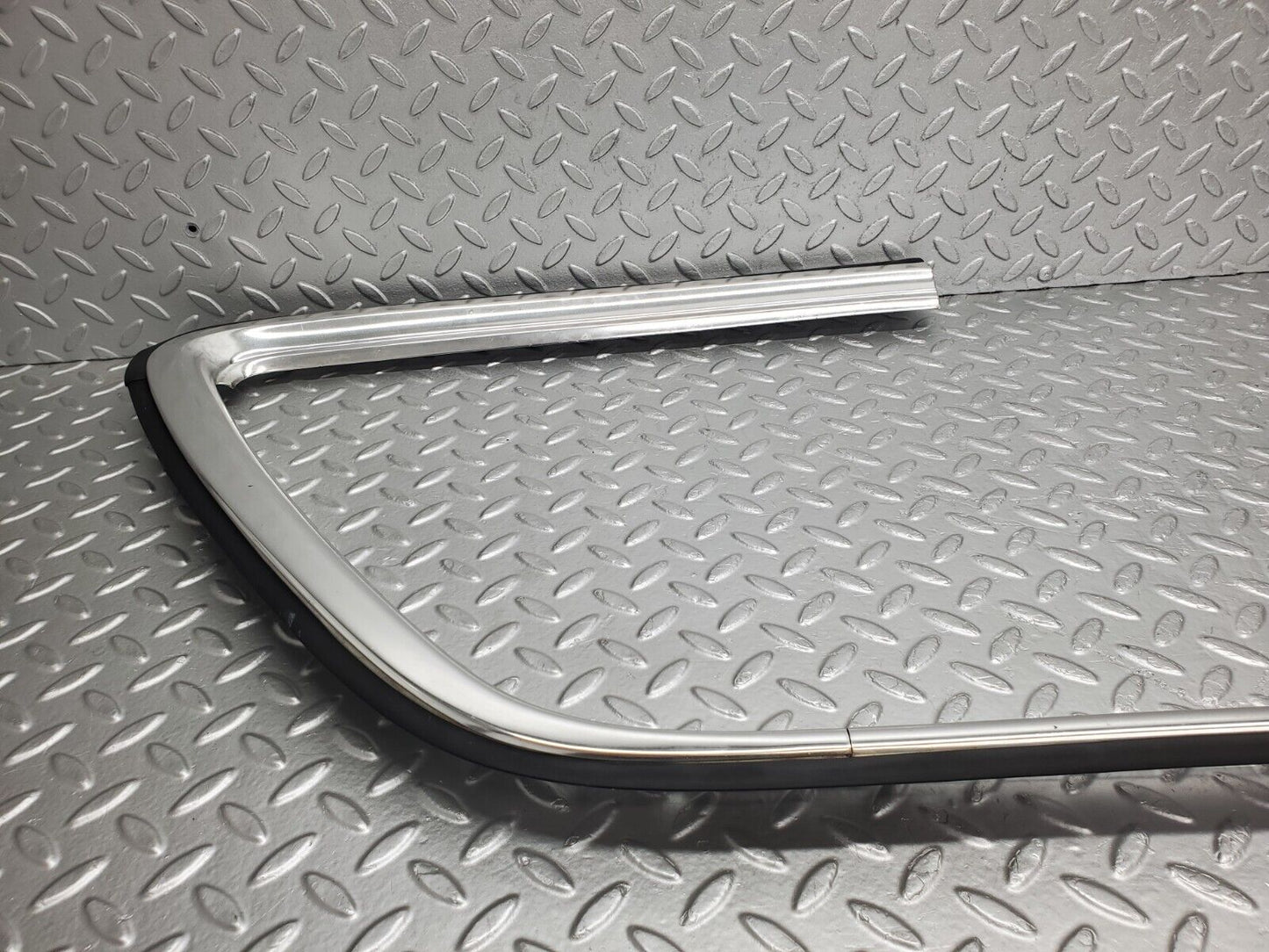 46558 Mercedes-Benz C123 280CE Coupe Roof Chrome Moulding Trim Left Side