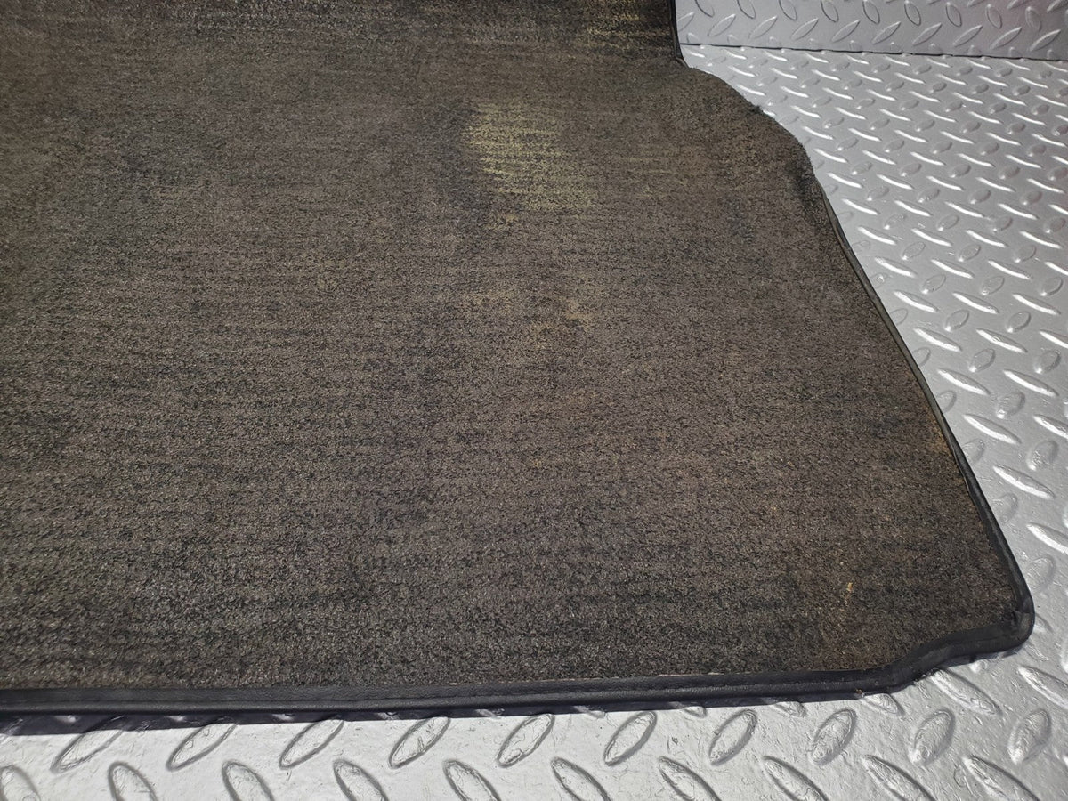 W201 Baby Benz trunk boot floor carpet grey used OEM