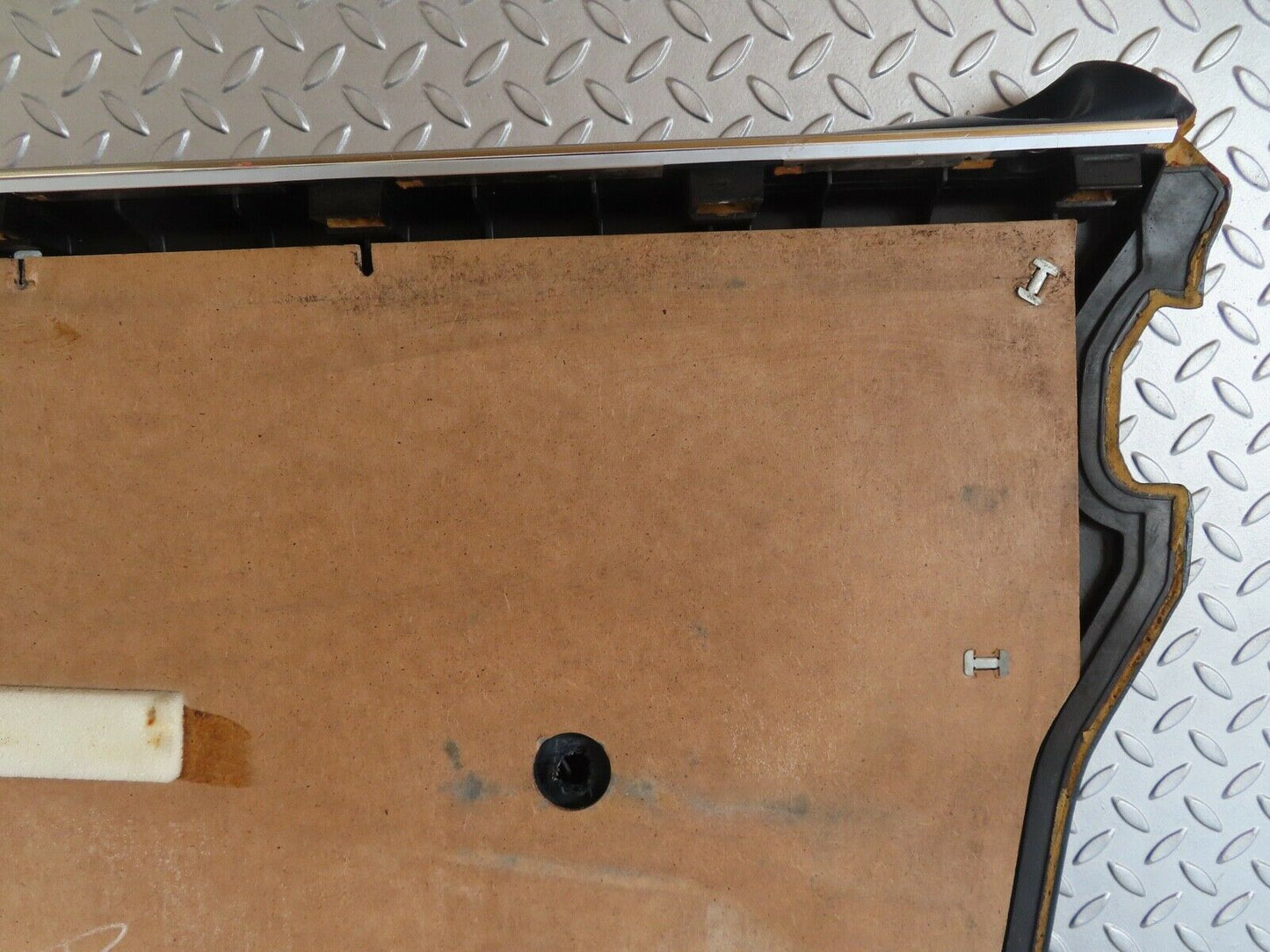 17739 Mercedes-Benz W116 450SEL Front Left Door Card Blue