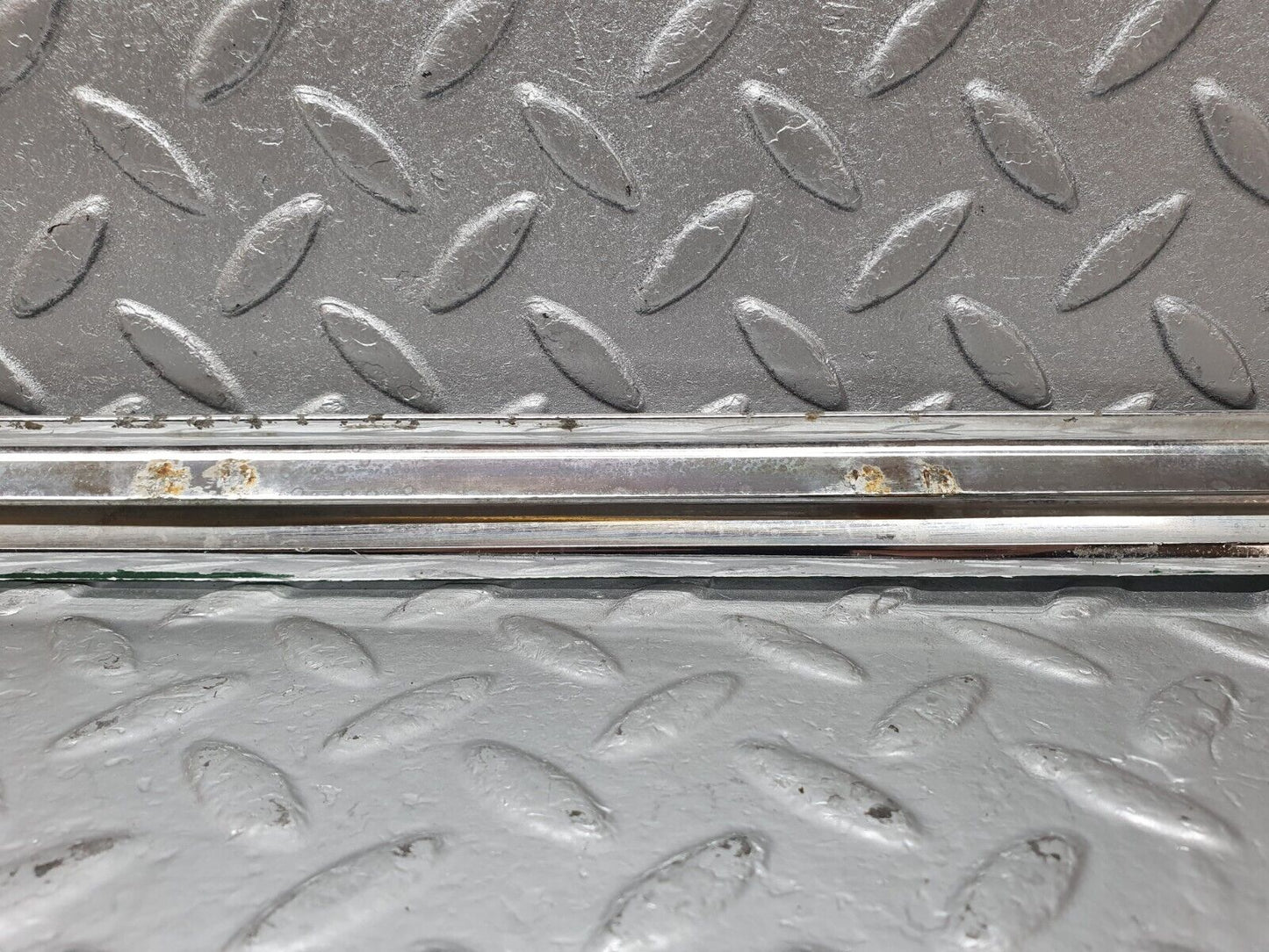43464 Mercedes-Benz W108 280SE Rear Left Door Window Chrome Trim
