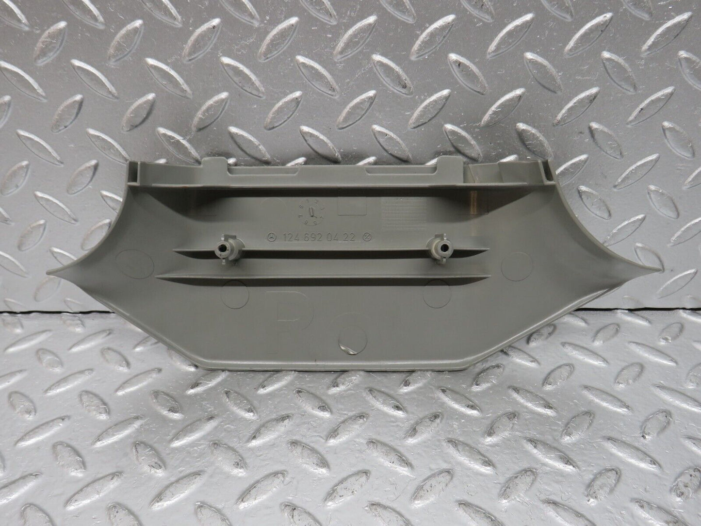 32324 Mercedes-Benz S124 300TE B Pillar Lower Cover Right Side Grey 1246920422