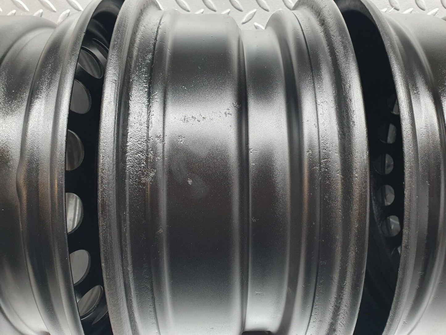 43428 Mercedes-Benz W201 190 Steel Wheel Set 6Jx15H2 ET49 1244000602