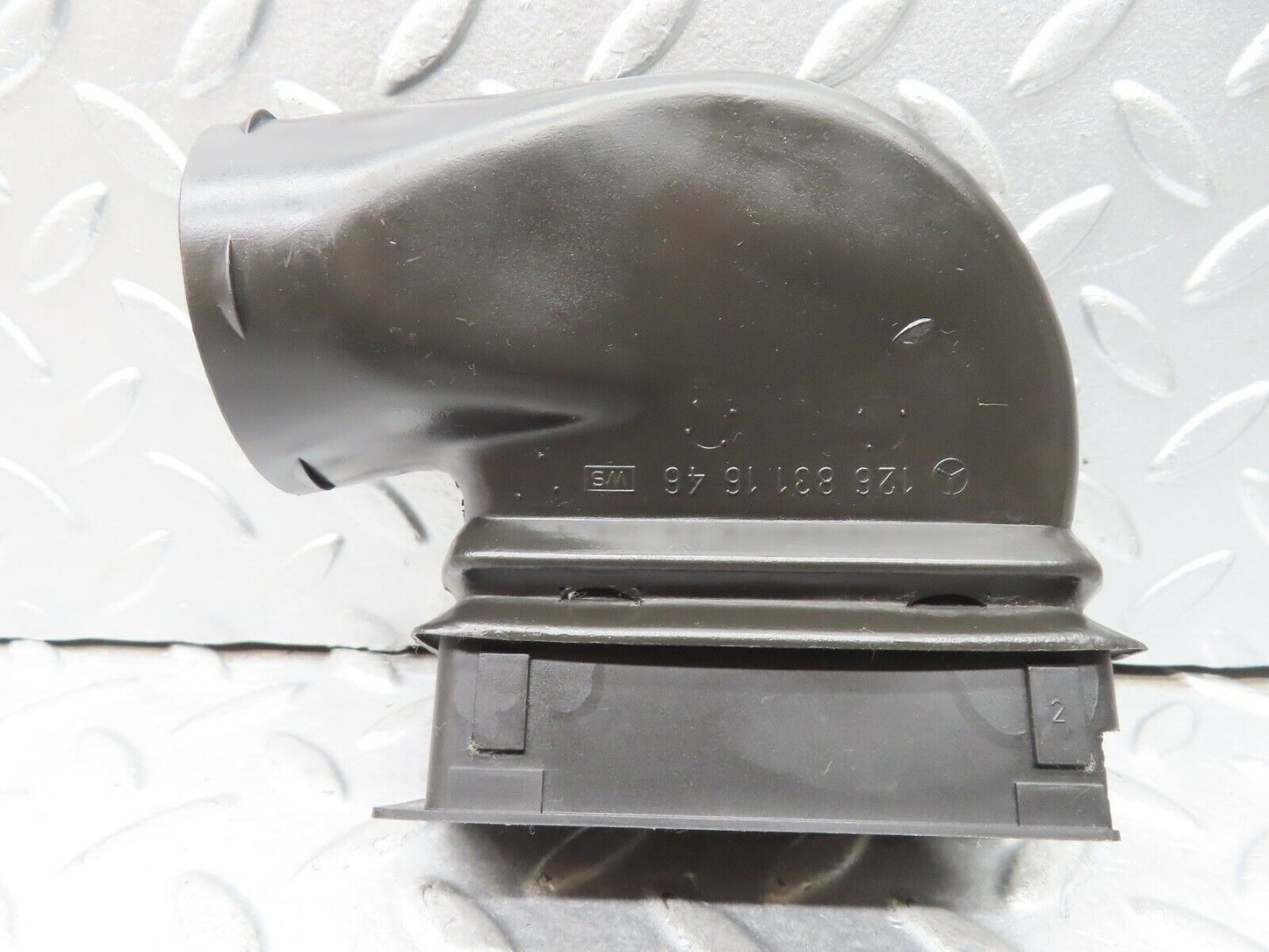 21709 Mercedes-Benz W126 300SE Heating Air Duct Right Side 1268311646