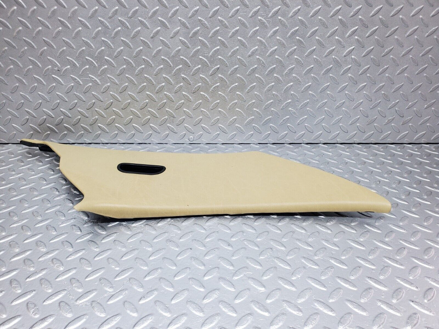 44315 Mercedes-Benz W123 280E C Pillar Cover Panel Left Side Beige 1236900325