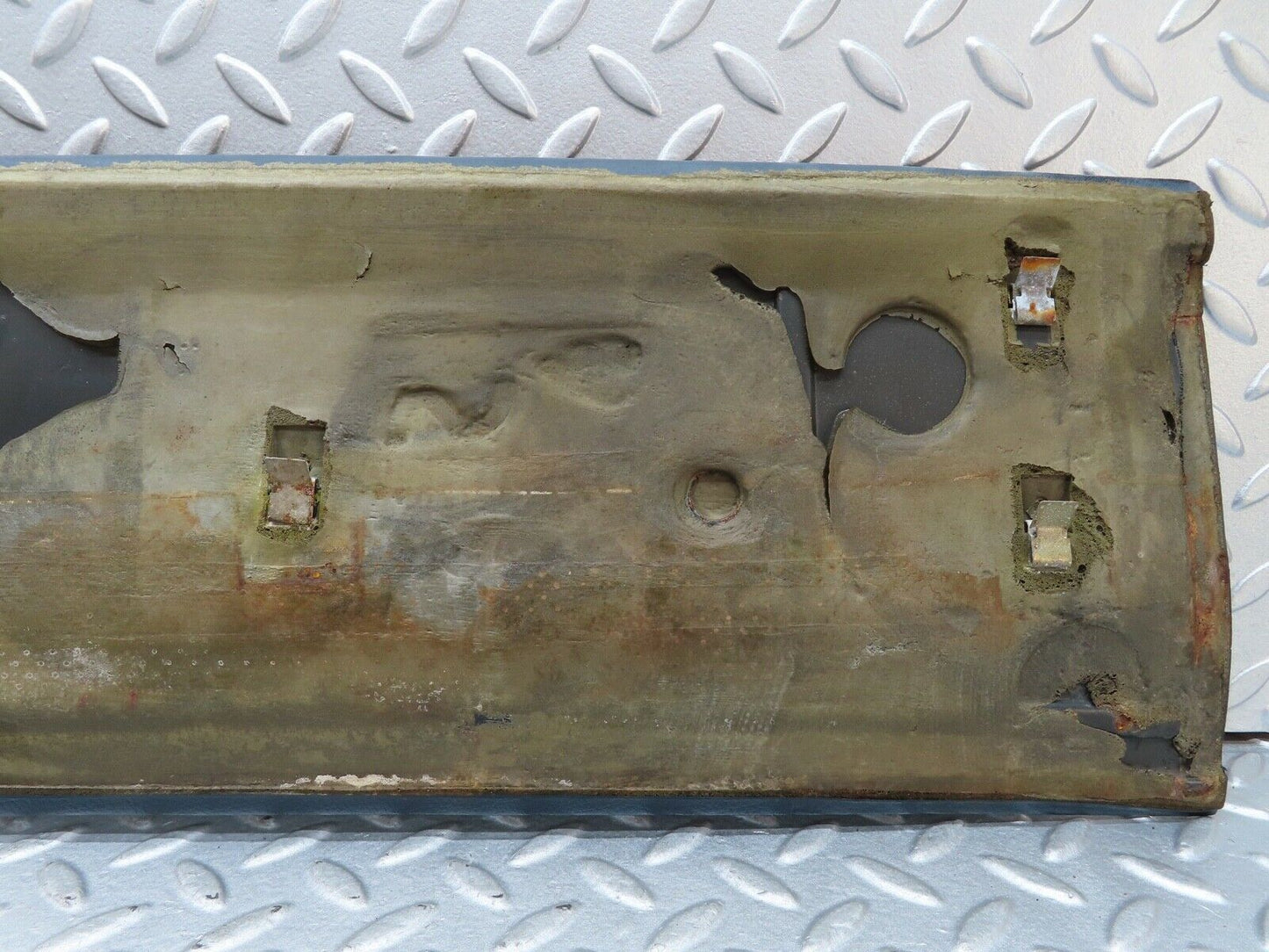 17513 Mercedes-Benz W116 450SEL Rear Headlining Roof Panel Blue