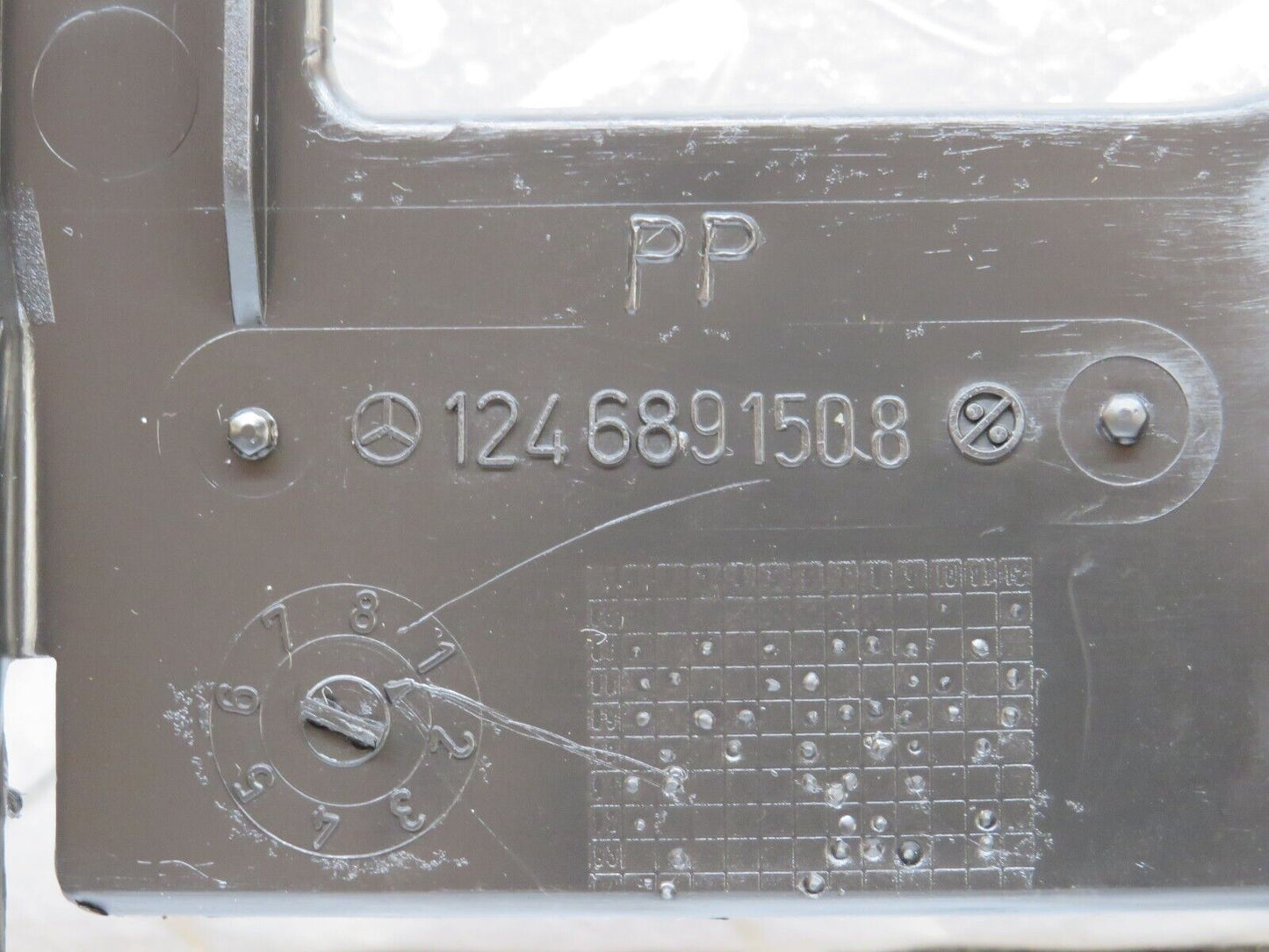 25905 Mercedes-Benz W124 280E Under Dash Panel Left Side 1246891508