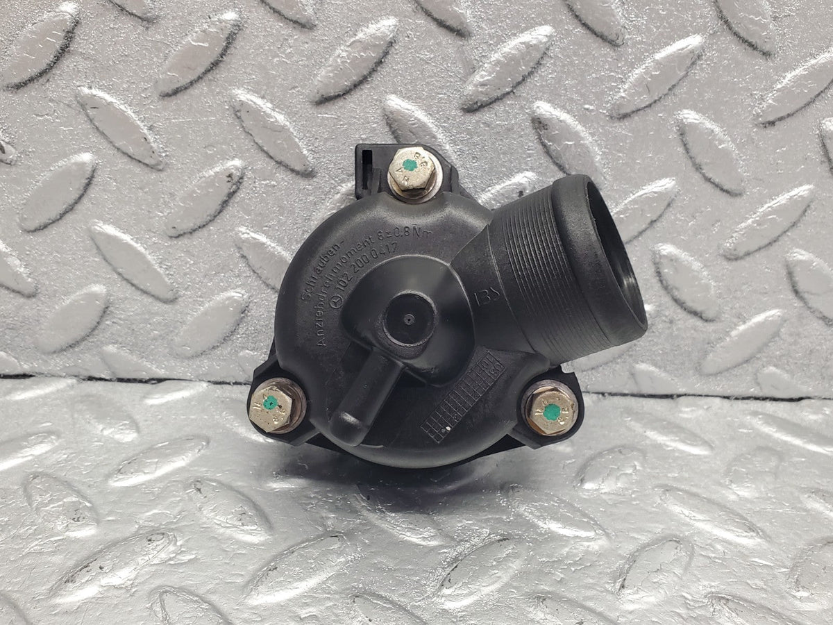 W201 Baby Benz thermostat housing used OEM