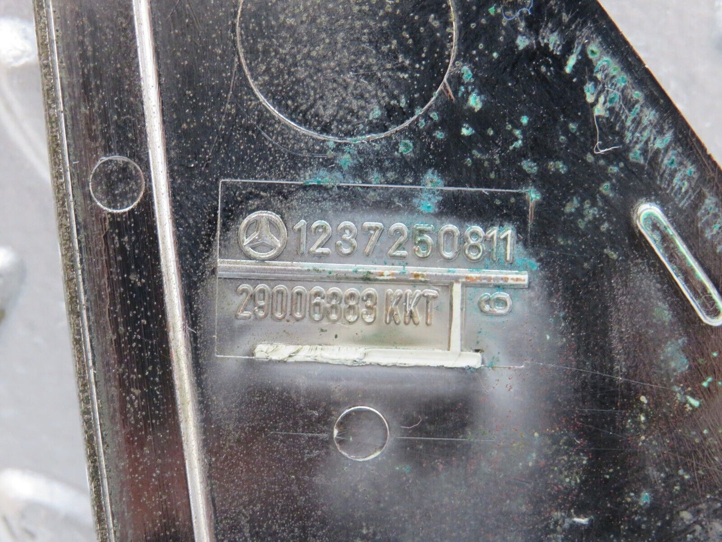 28356 Mercedes-Benz S123 240D Wagon Mirror Triangle Cover Right Side 1237250811