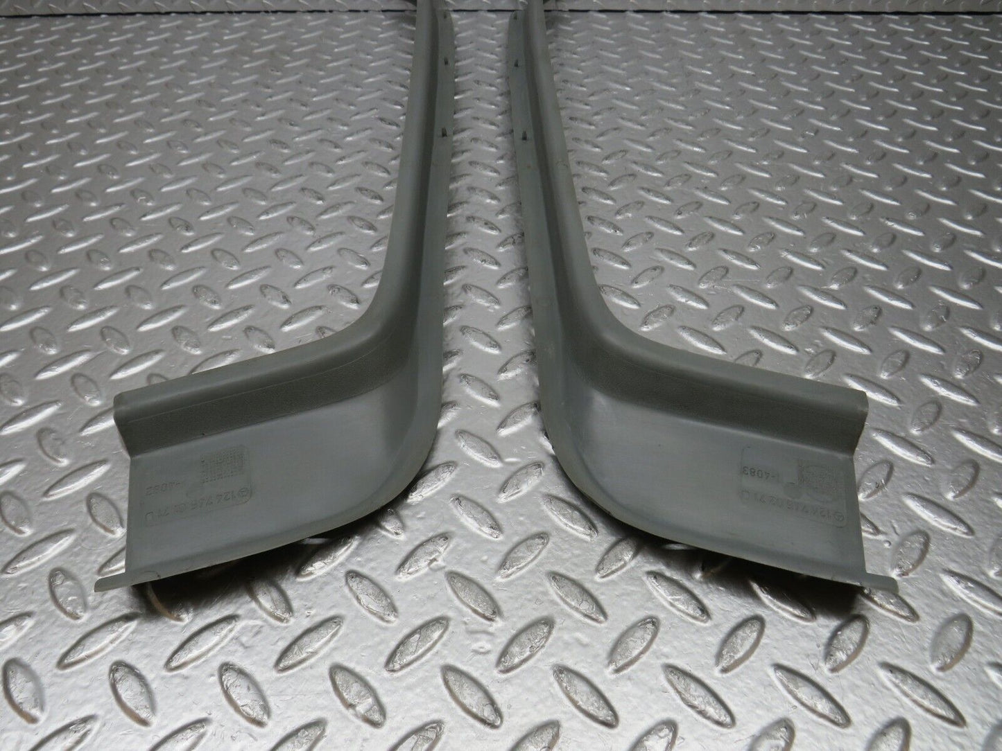 31302 Mercedes-Benz S124 220TE Inner Tailgate Cover Trim Pair Grey 1247450171