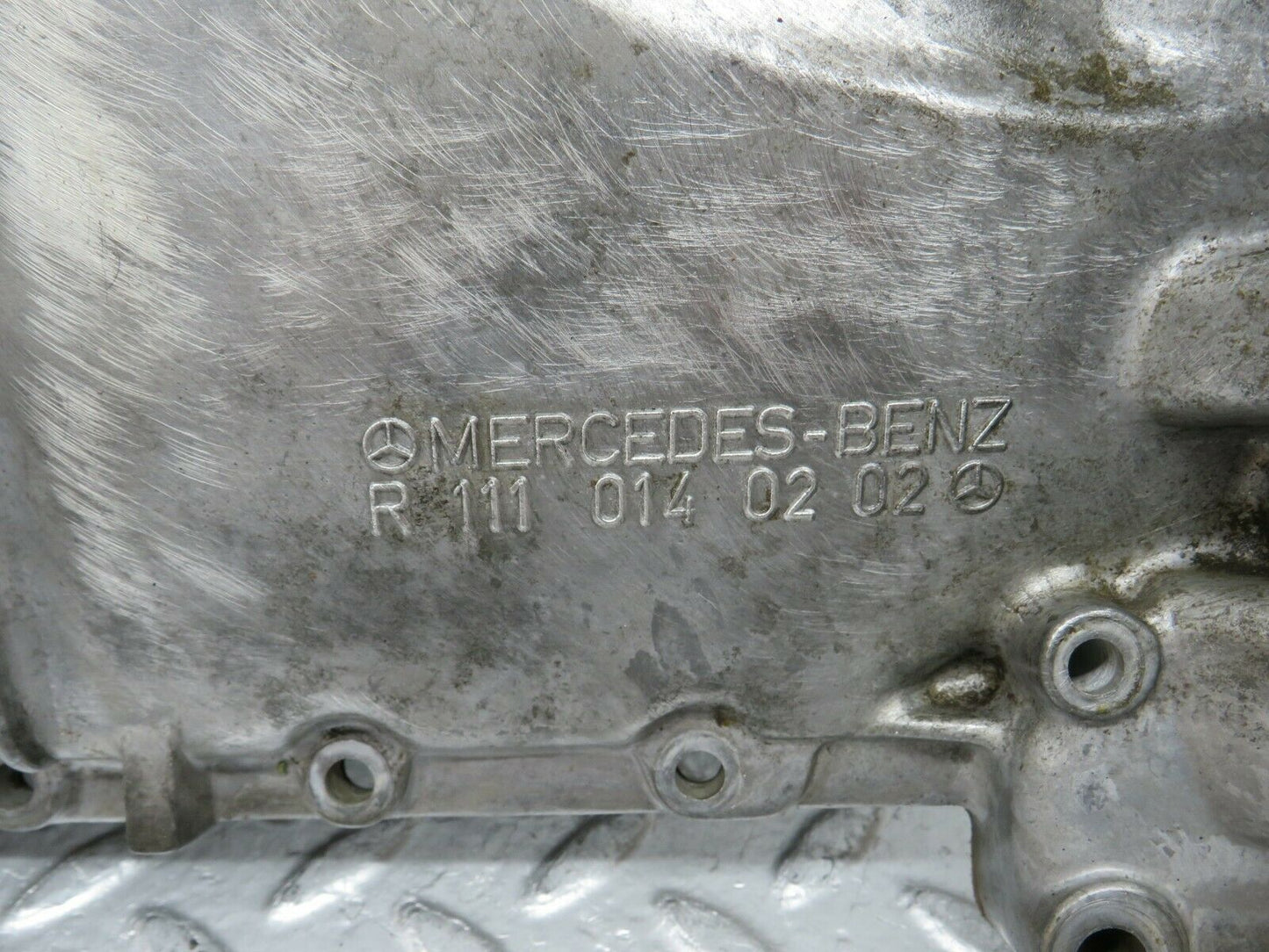 24432 Mercedes-Benz S124 220TE Wagon Oil Pan Oil Sump 1110140202