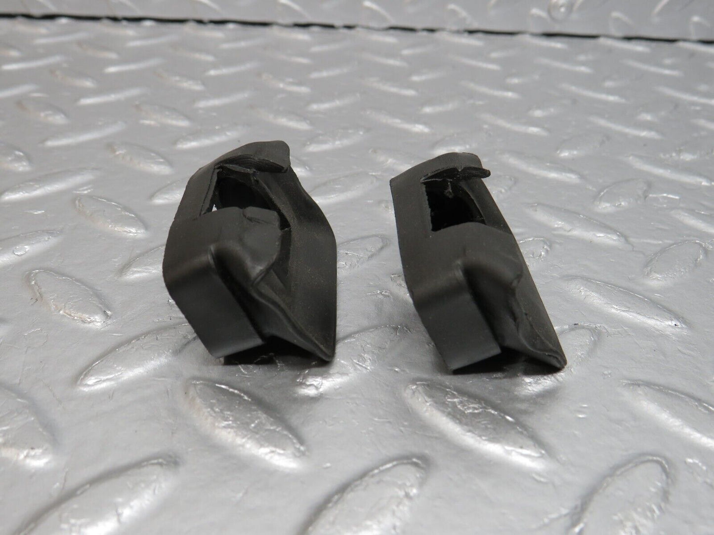 39767 Mercedes-Benz R129 320SL Coupe Door Check Strap Rubber Seal 2x 2017270430
