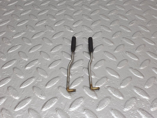 42963 Mercedes-Benz W201 190 2.0L Front Door Lock Knob Pair