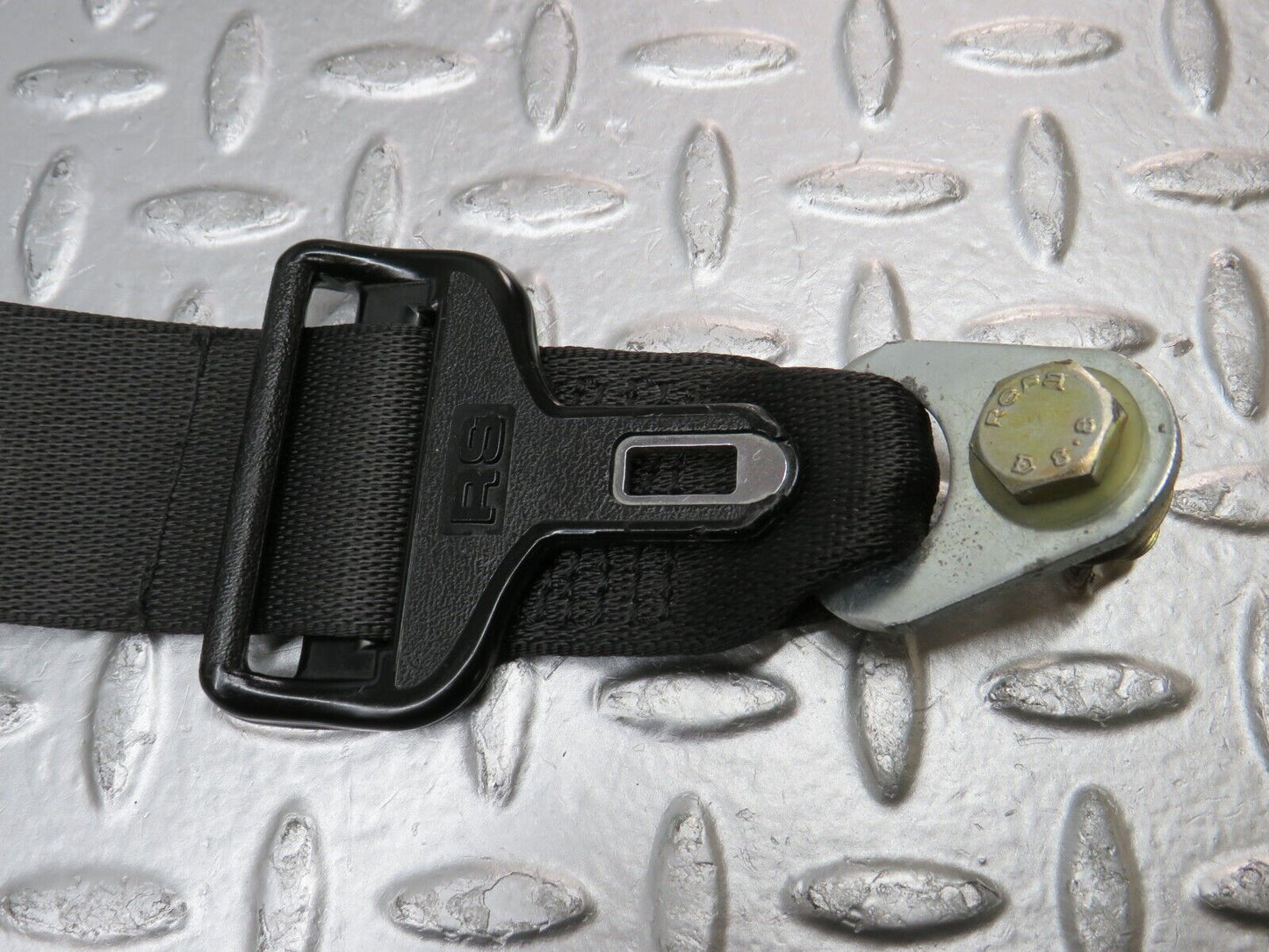 34221 Mercedes-Benz W124 260E Front Right Seat Belt With Buckle 1248604085