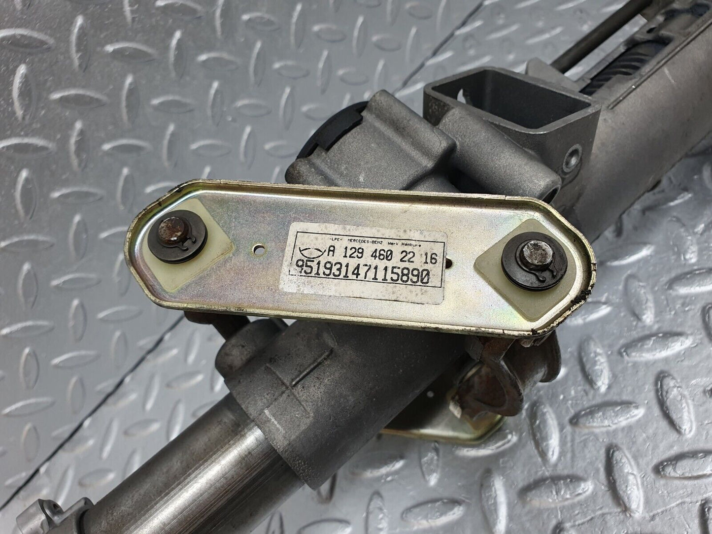 42568 Mercedes-Benz R129 320SL Coupe Electric Steering Column 1294602216 1294621420
