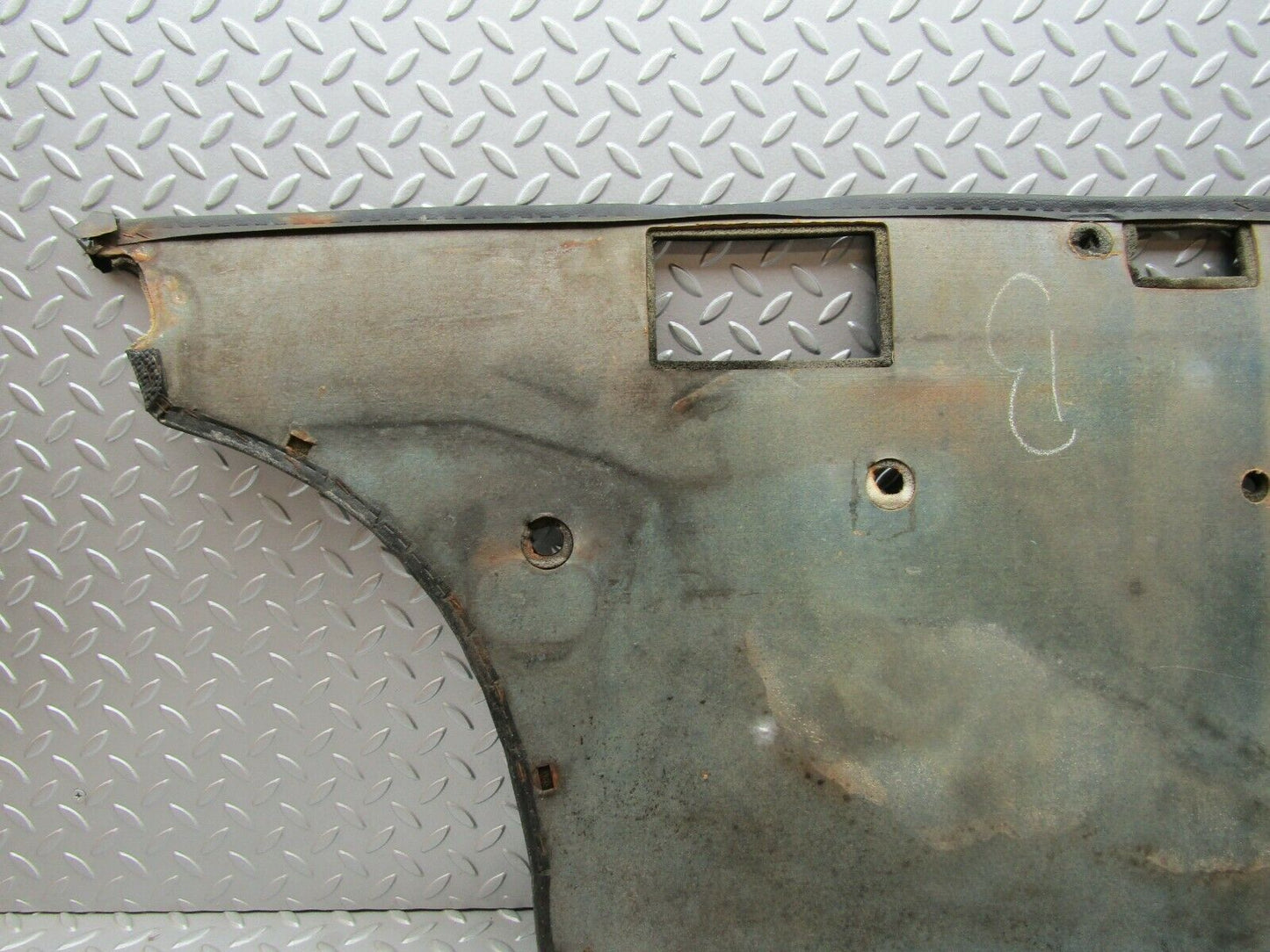 3267 Mercedes-Benz W115 220D Rear Right Door Card Black