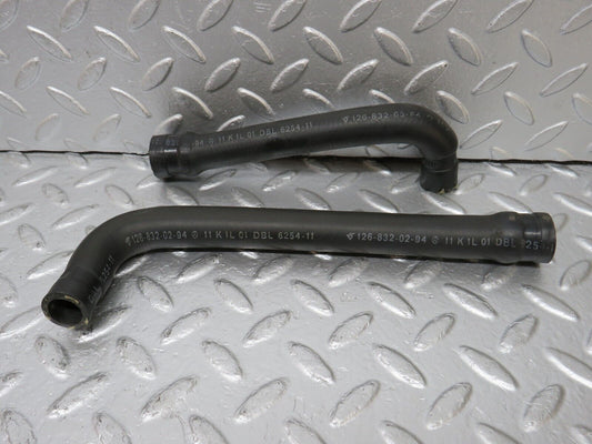 34405 Mercedes-Benz C126 380SEC Coupe Heater Hose Pipe 1268320294 1268320394