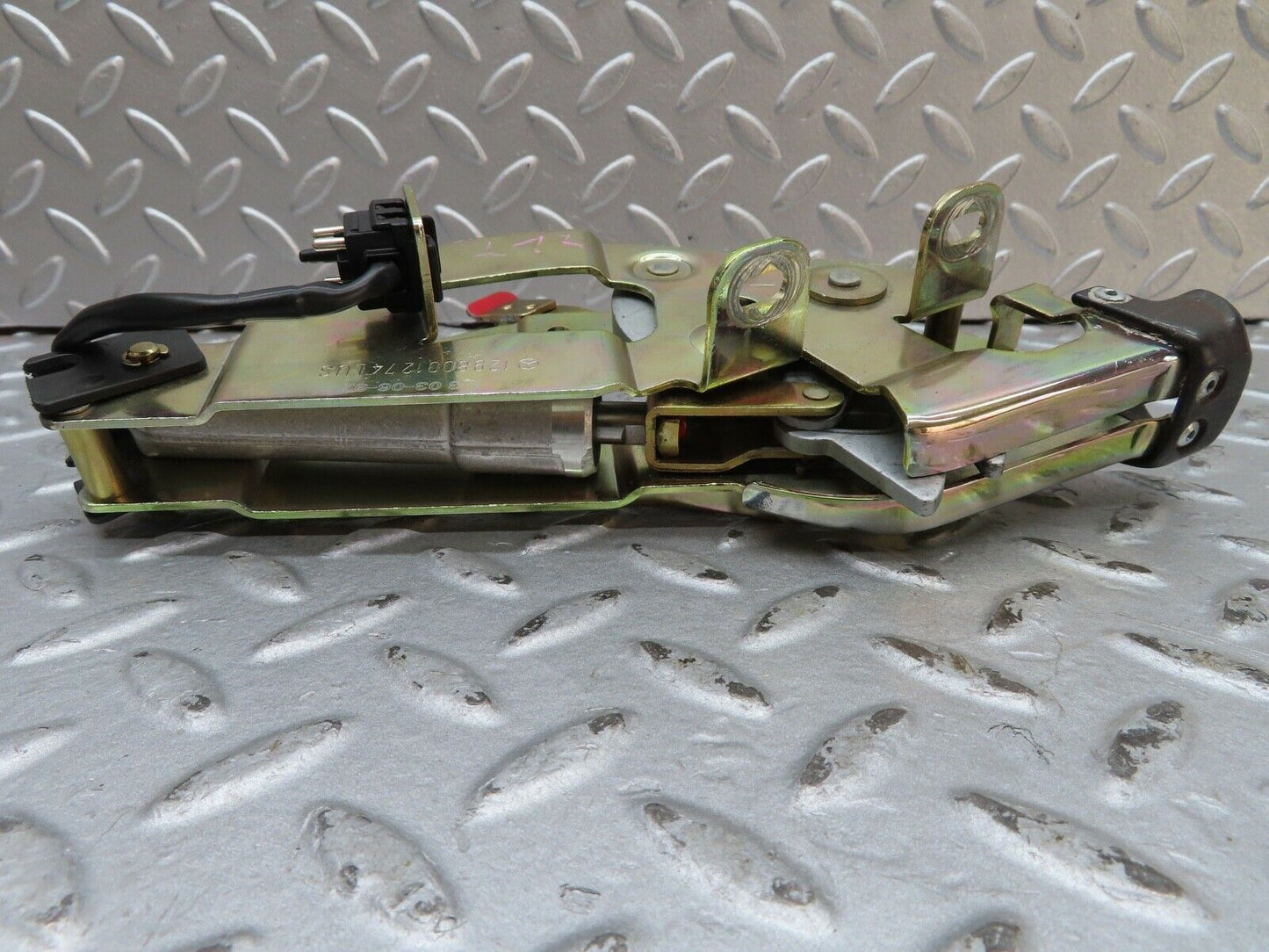 17457 Mercedes-Benz R129 300SL Coupe Rear Right Roof Lock Mechanism 1298001274