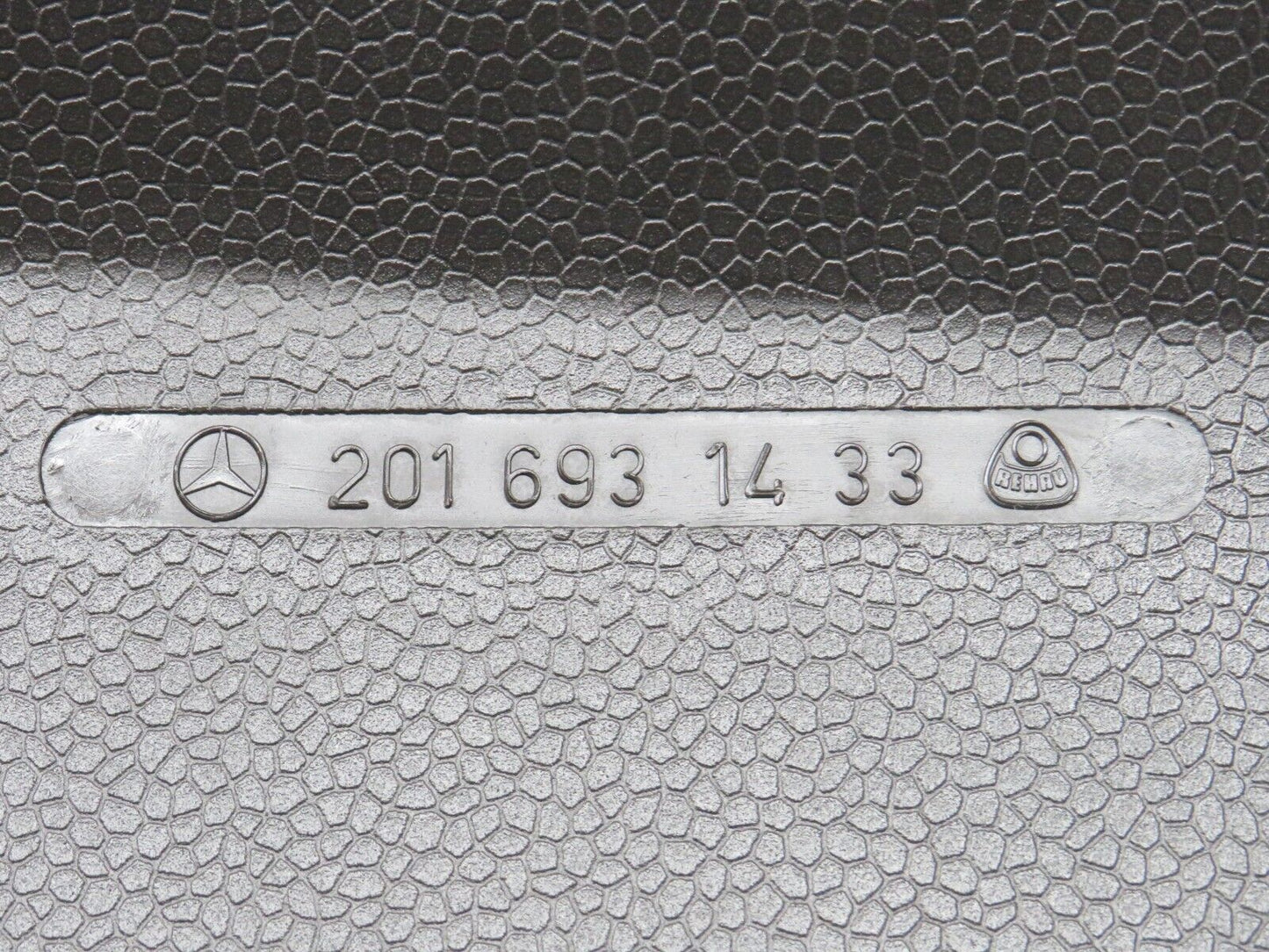 30651 Mercedes-Benz W201 190E 2.0L Trunk Cover Panel Right Side 2016931433