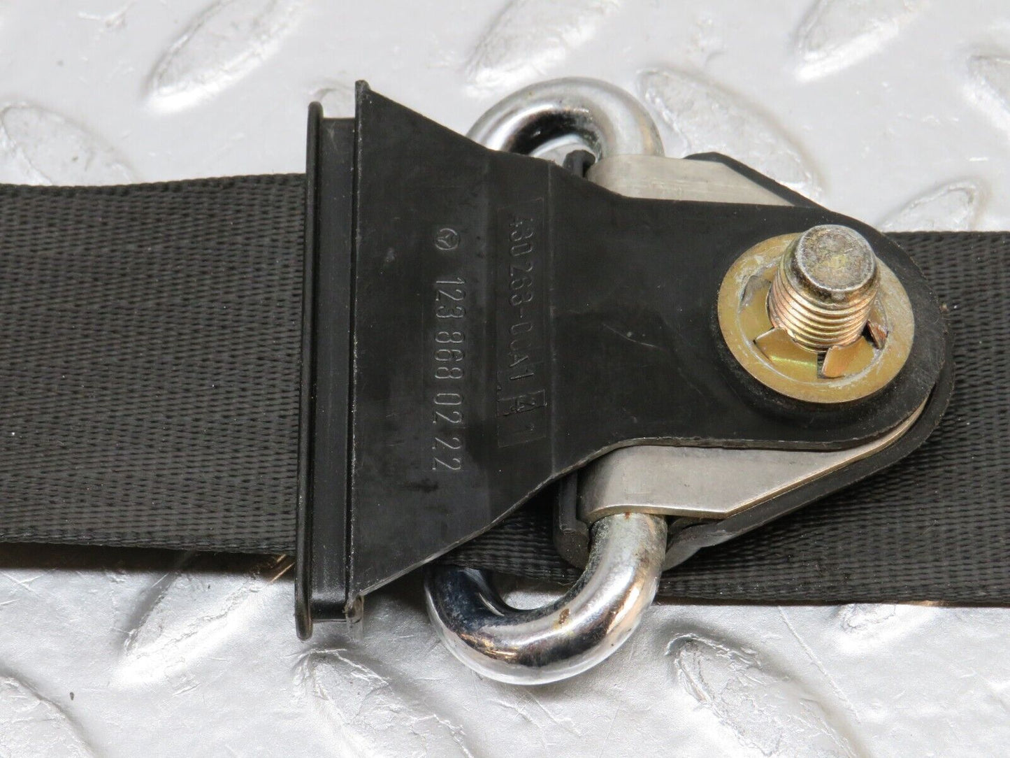 0599 Mercedes-BenzW123 230E Rear Left Seat Belt  1268608985