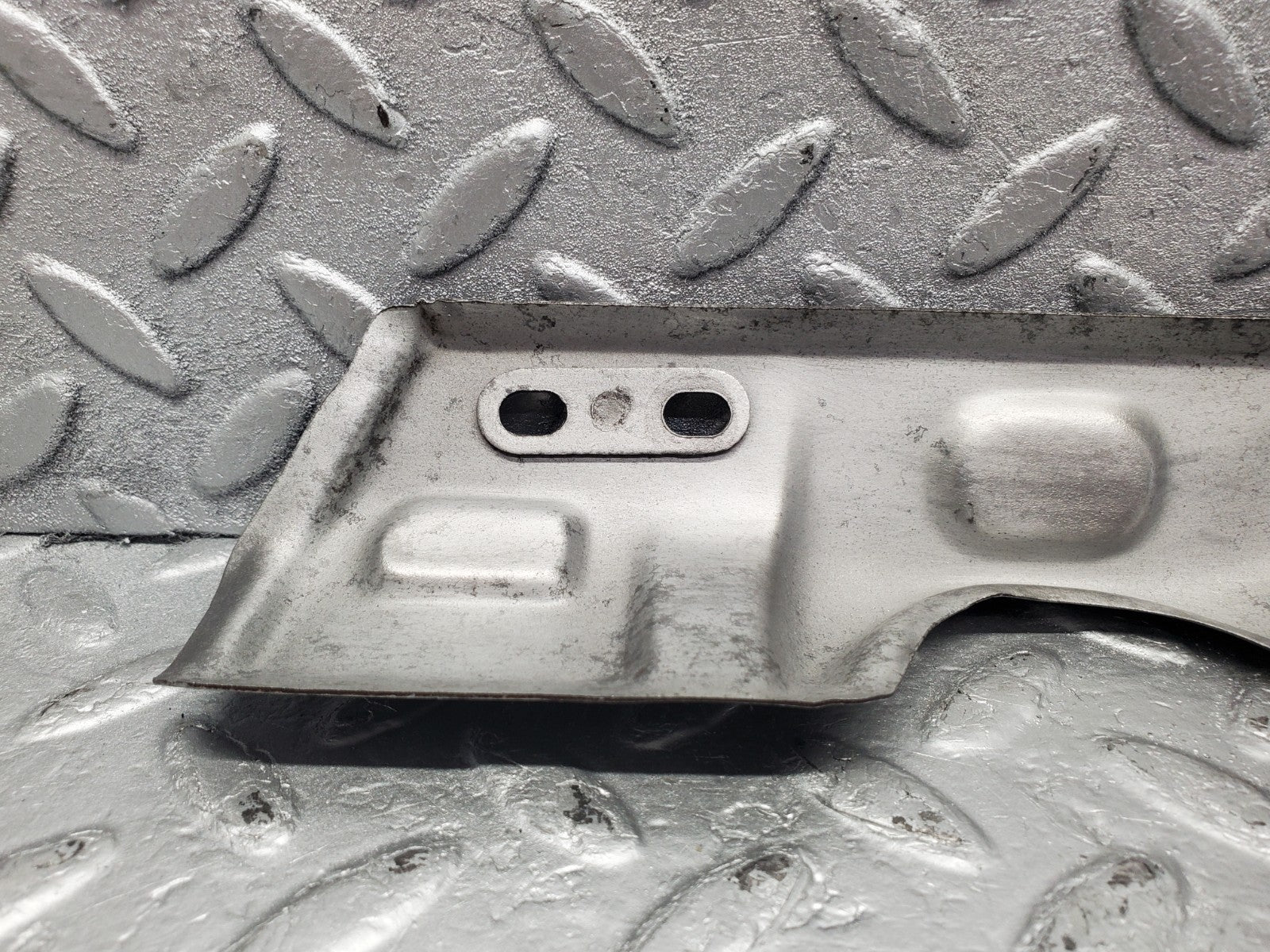 W126 Coupe exhaust manifold heat shield used OEM