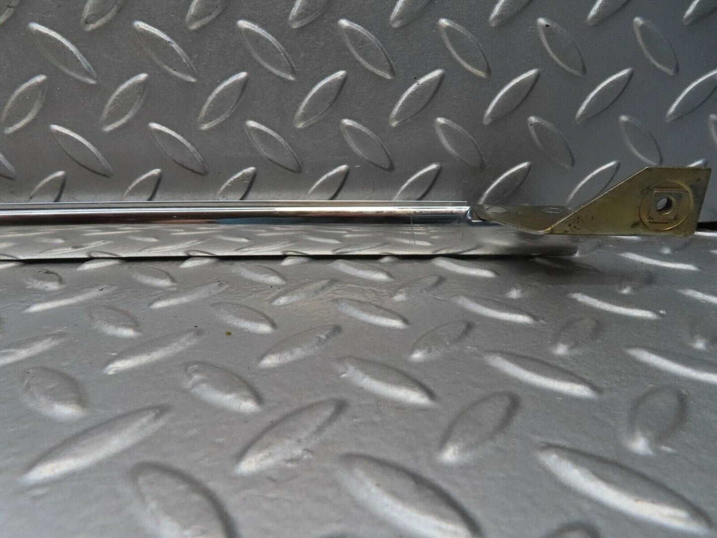 15436 Mercedes-Benz W123 230E Rear Right Door Rear Chrome Window Channel