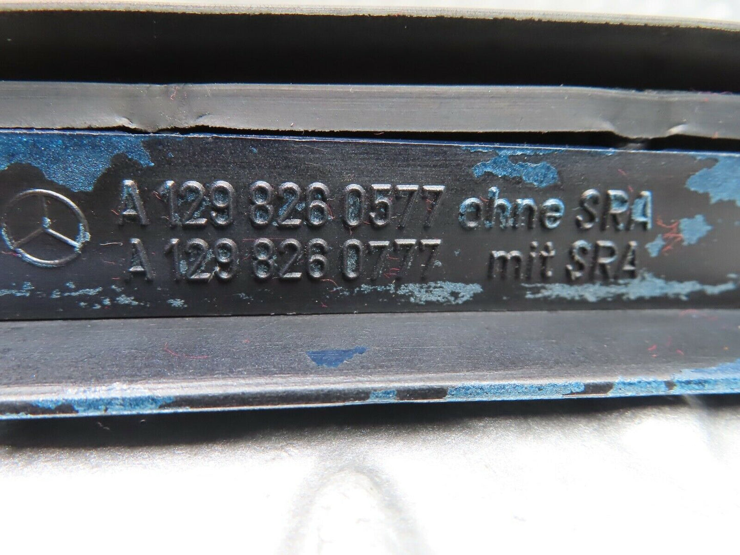 20085 Mercedes-Benz R129 300SL Coupe Left Headlight Lower Trim 1298260777