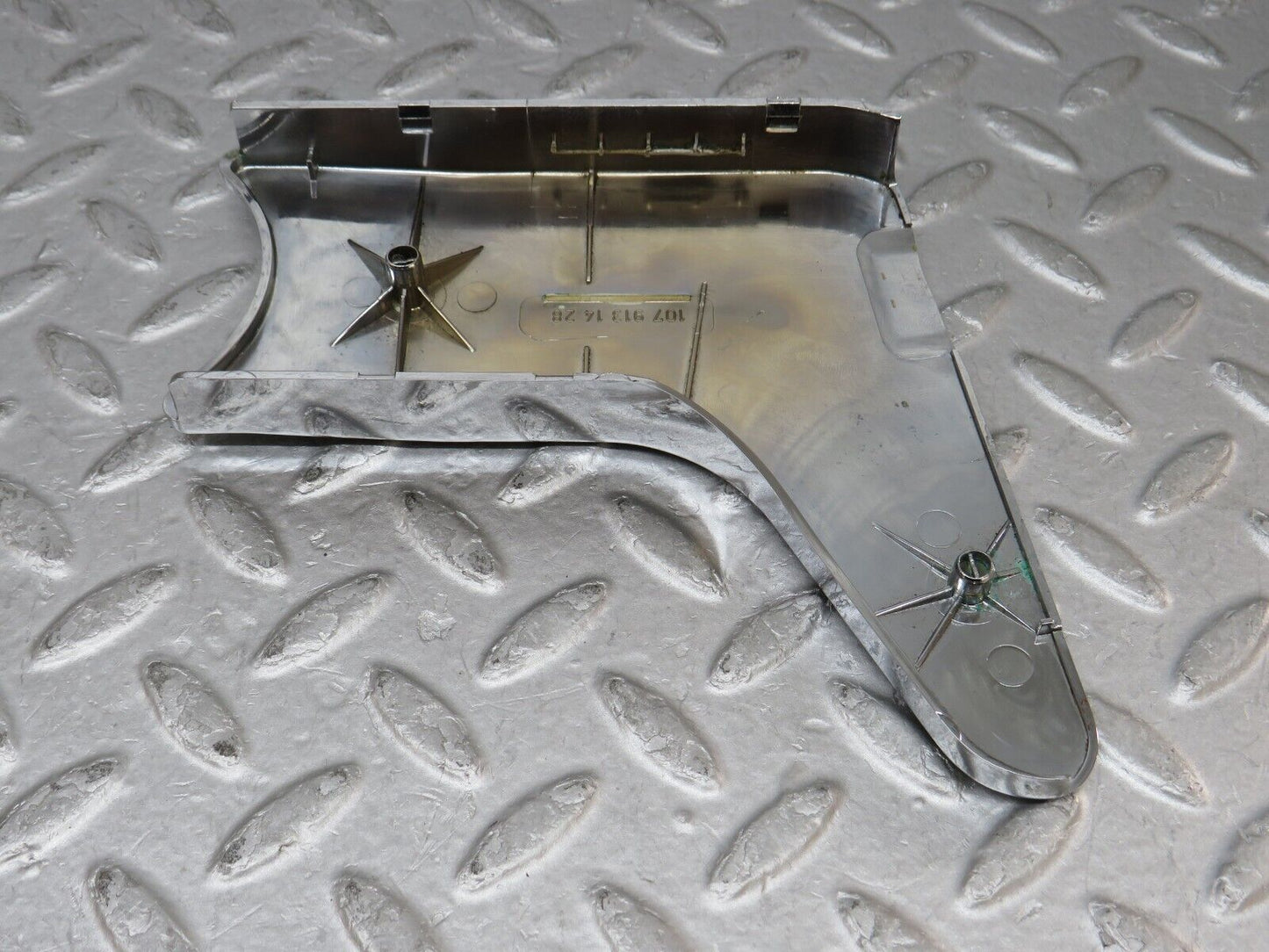 35658 Mercedes-Benz R107 280SL  Seat Hinge Chrome Cover 1079131428