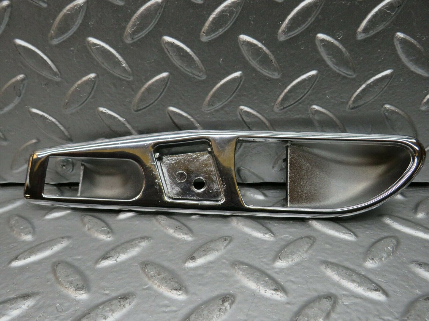 22747 Mercedes-Benz C107 450SL Interior Door Handle Chrome Surround Right Side