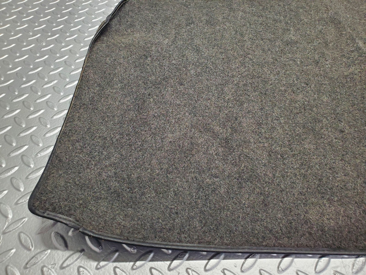 W201 Baby Benz trunk boot floor carpet grey used OEM