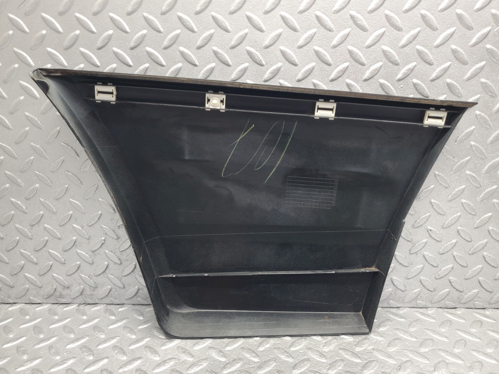 W201 Baby Benz rear right fender wing moulding trim used OEM