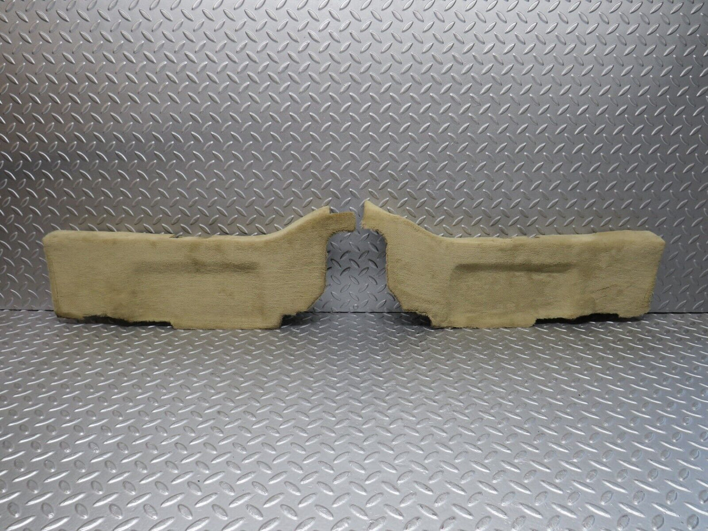 38381 Mercedes-Benz R129 280SL Coupe Rear Floor Cross Member Mat Carpet Beige