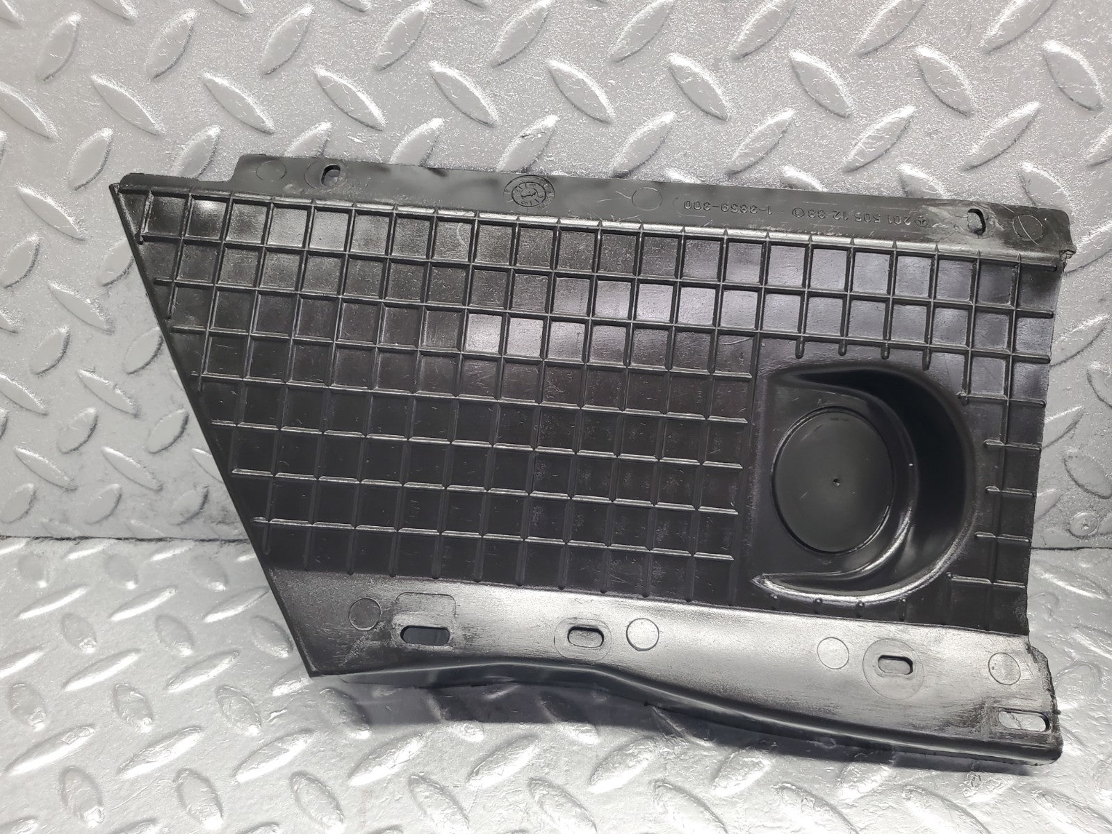 W201 Baby Benz radiator cover panel pair used OEM