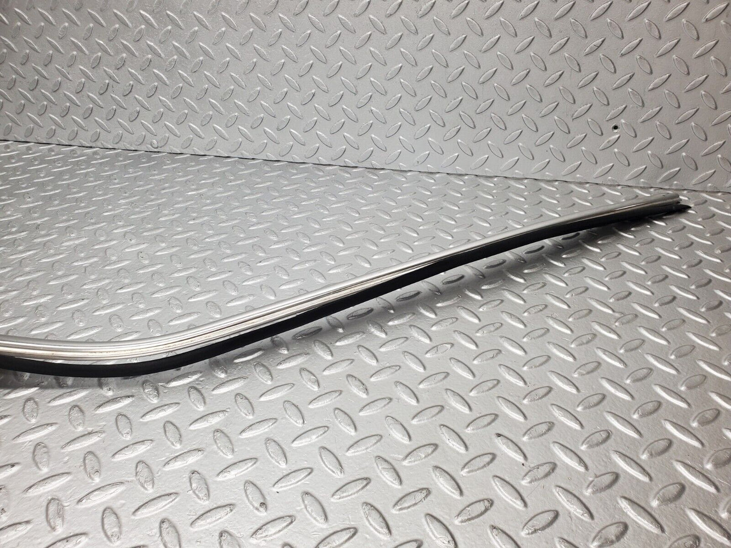 46558 Mercedes-Benz C123 280CE Coupe Roof Chrome Moulding Trim Left Side