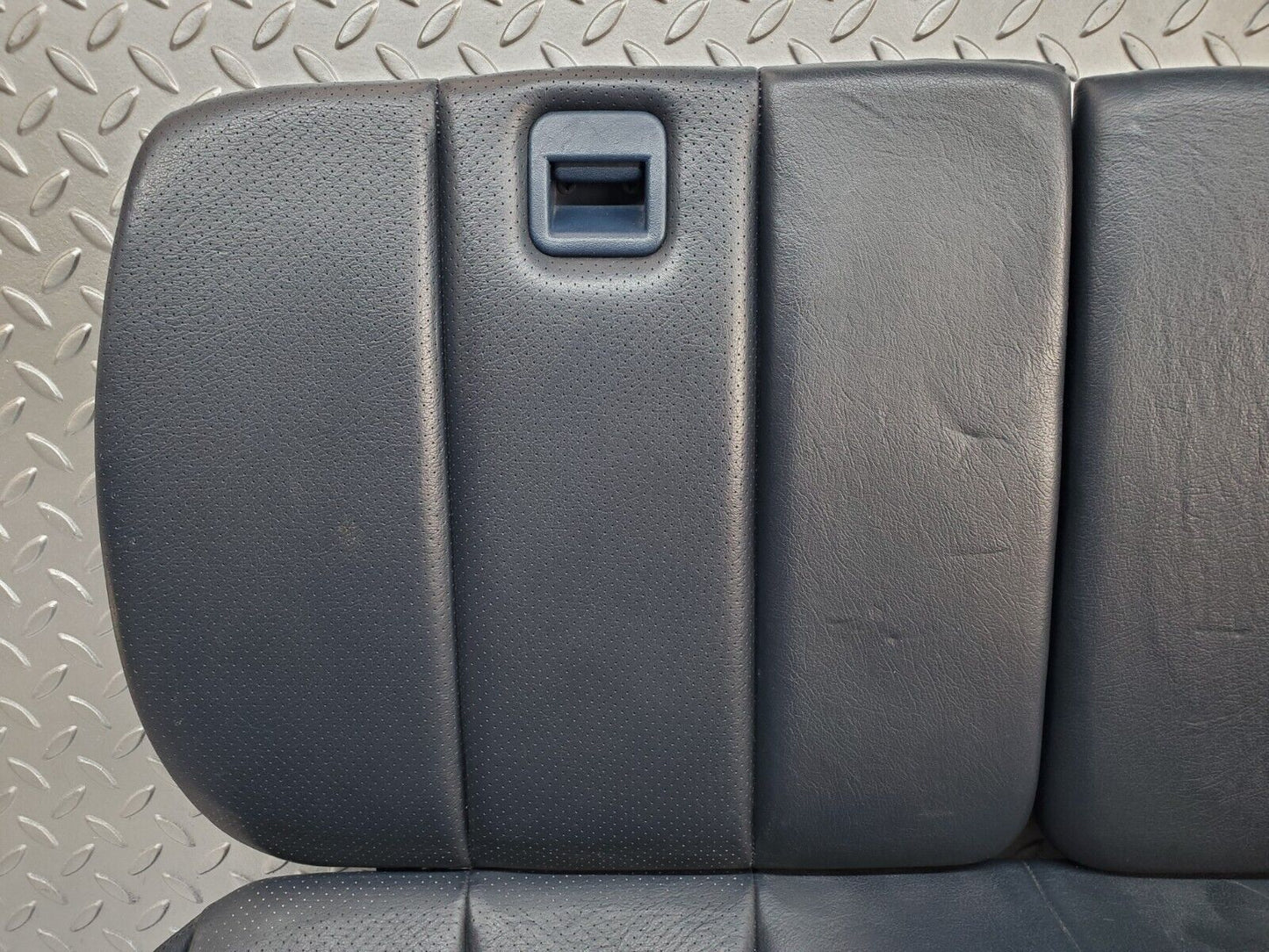 45156 Mercedes-Benz R129 300SL Coupe Rear Seat Set Blue Leather 1299220001