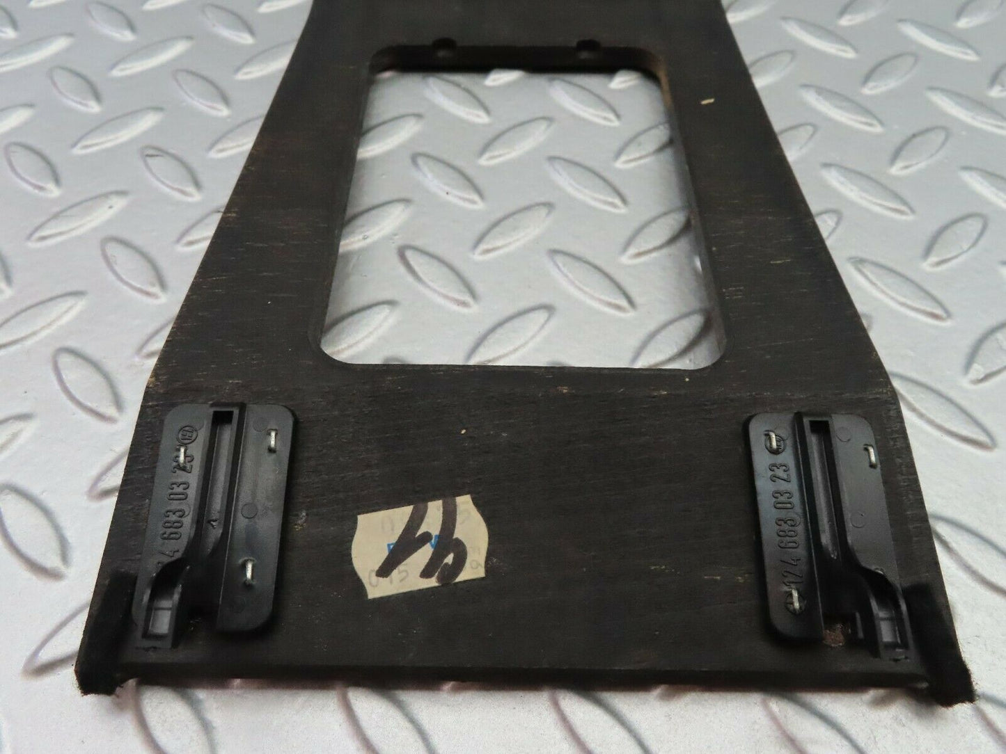 6453 Mercedes-Benz S124 E220 Wagon Centre Console Wood Panel 1246830700