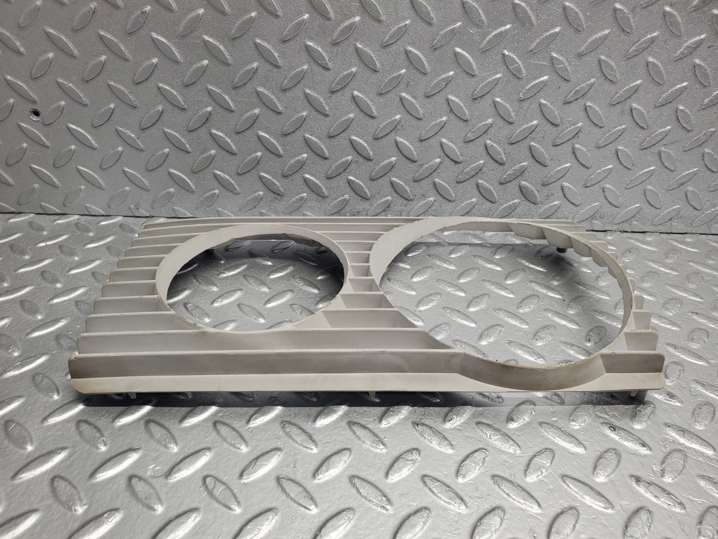 W123 headlight lens cover frame left used OEM
