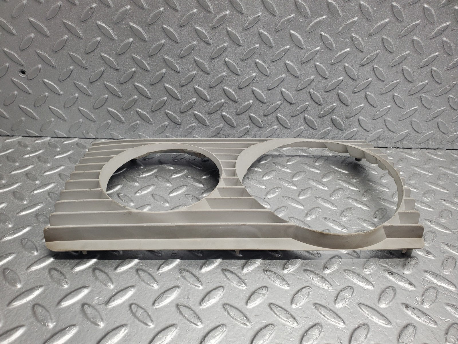 W123 headlight lens cover frame left used OEM