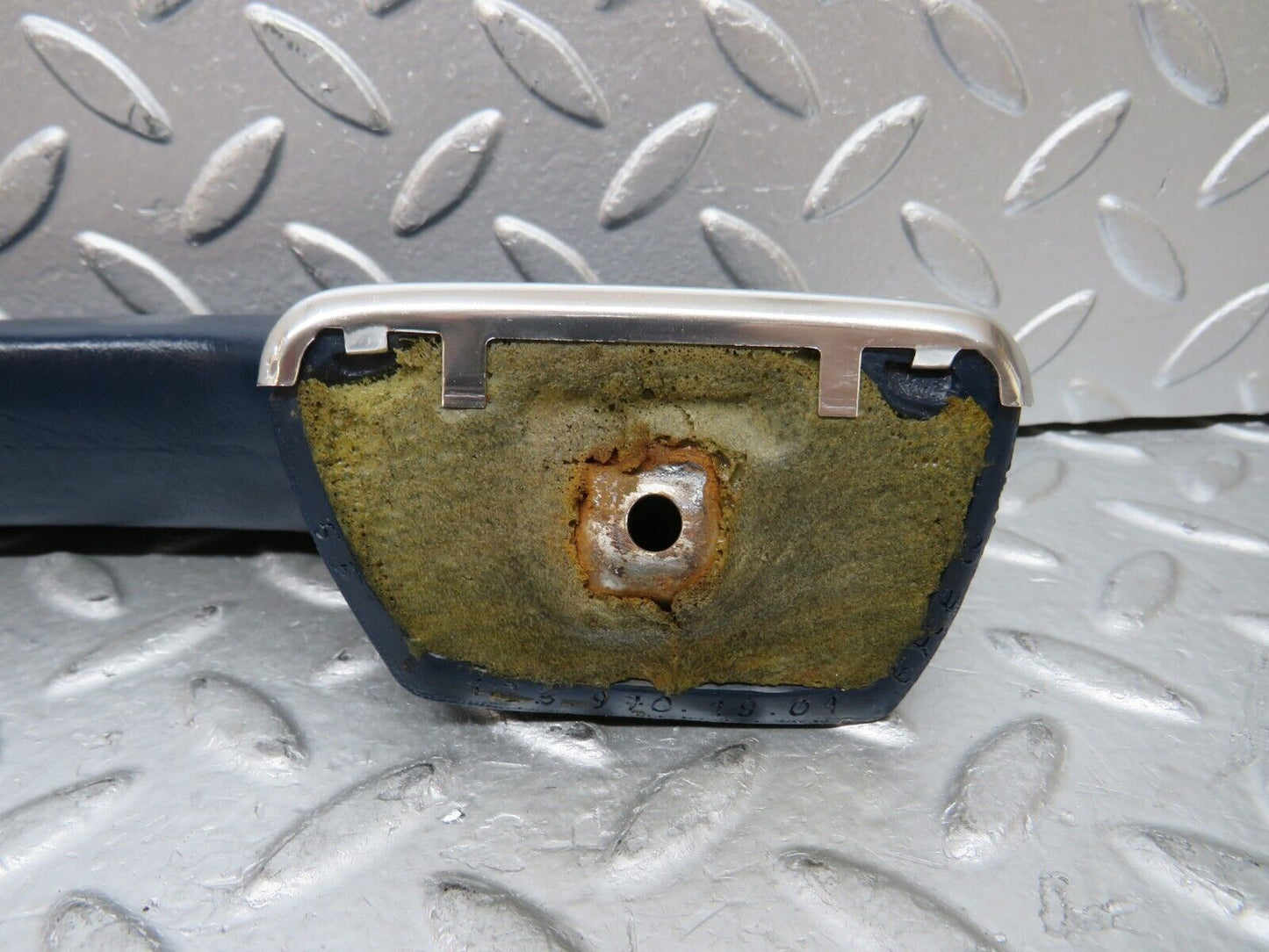 26859 Mercedes-Benz W123 240D Interior Door Handle Rear Left Blue 1239701901