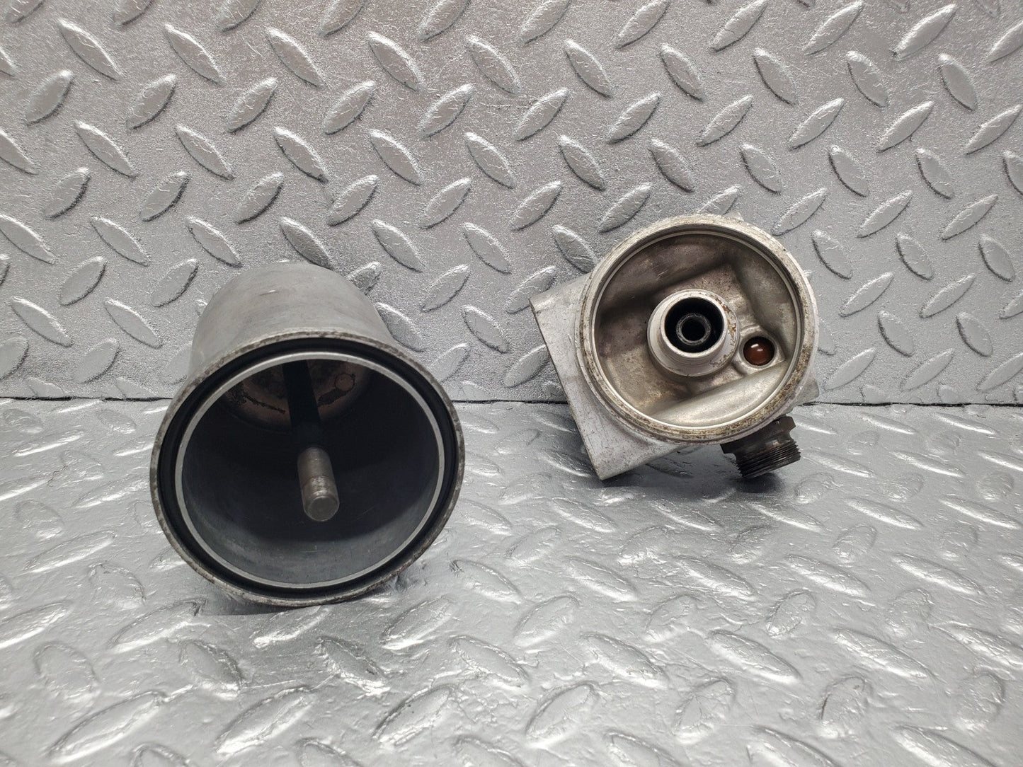 W112 oil filter housing used OEM