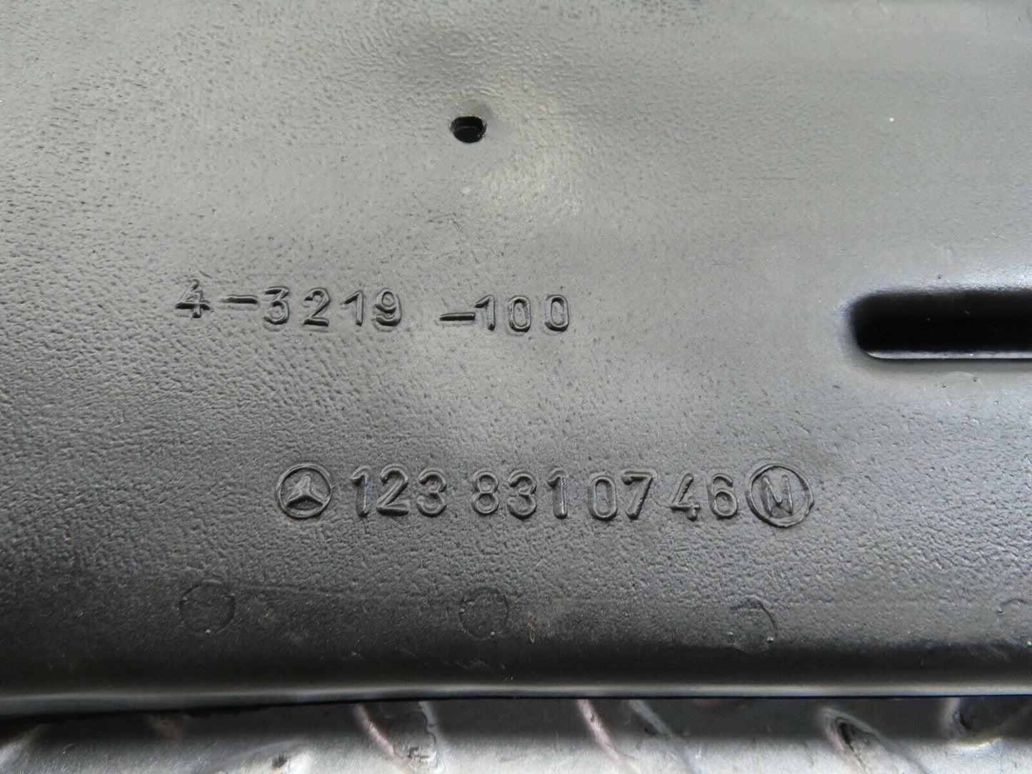 9632 Mercedes-Benz C123 280CE Coupe Heating Air Duct Right Side 1238310746