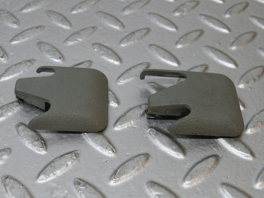 31255 Mercedes-Benz S124 220TE Front Seat Rail Trim Cover Pair 1246842218