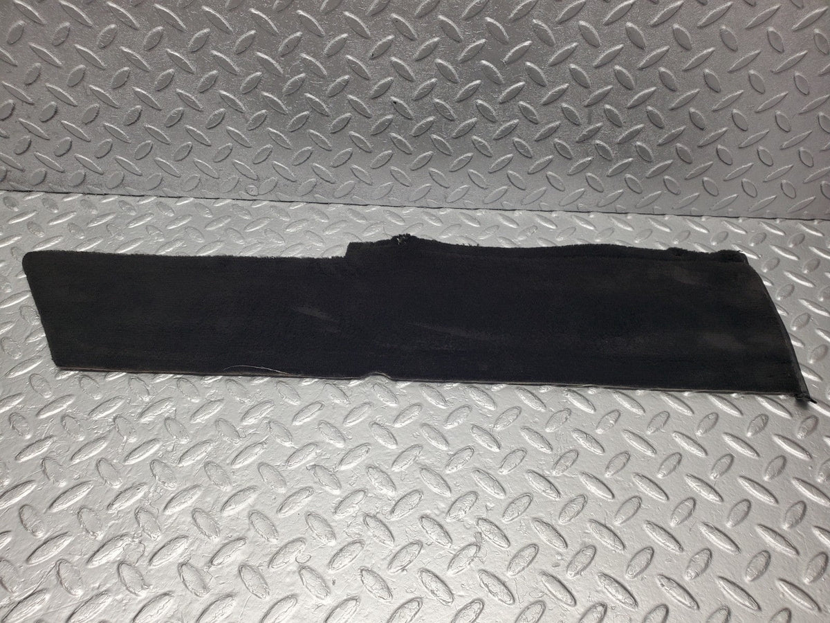 W201 Baby Benz door sill floor carpet right side black used OEM