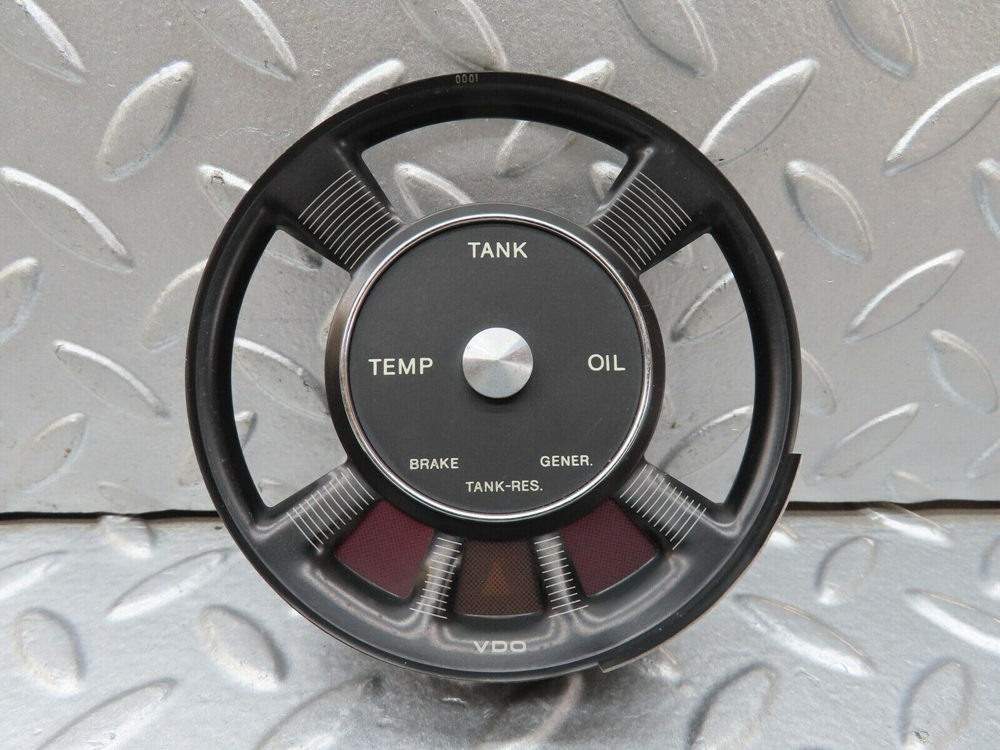 18334 Mercedes-Benz W115 Temperature Fuel Oil Gauge Instrument Surround